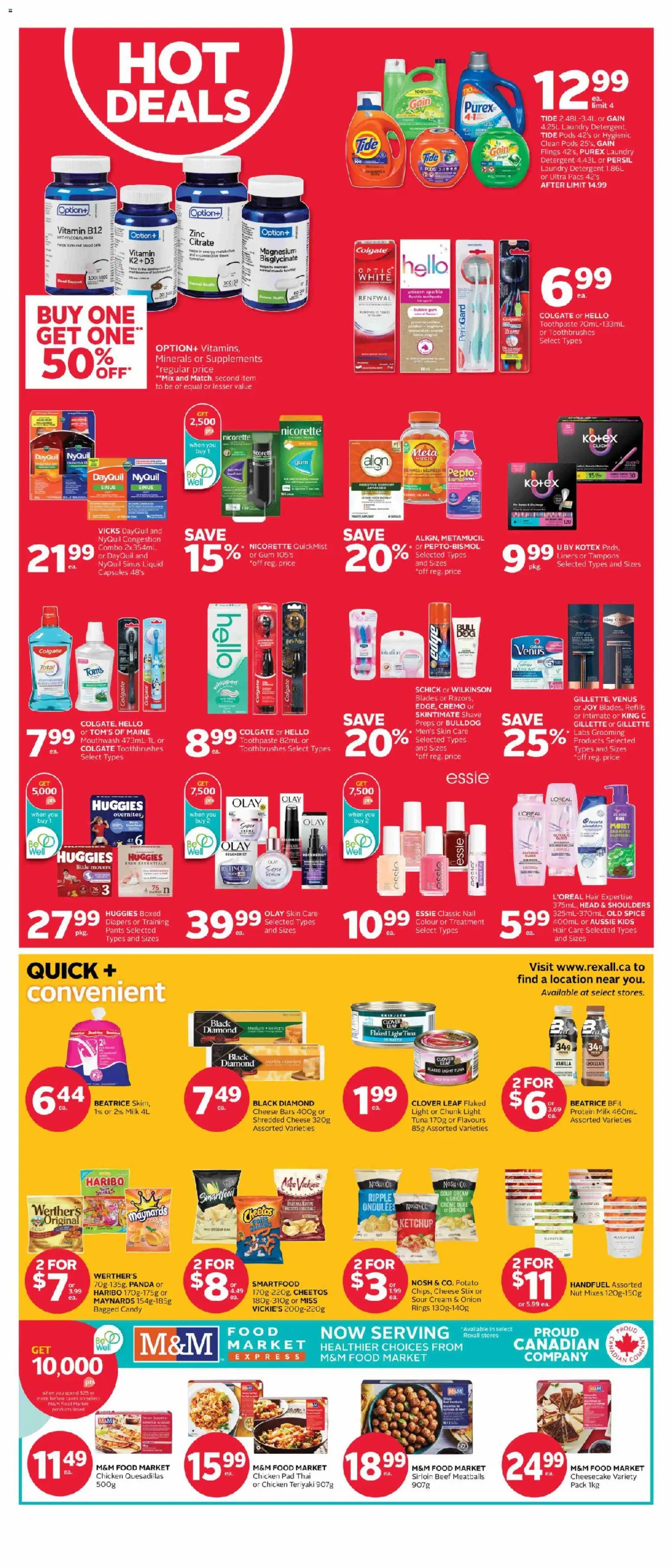 Rexall weekly flyer / circulaire