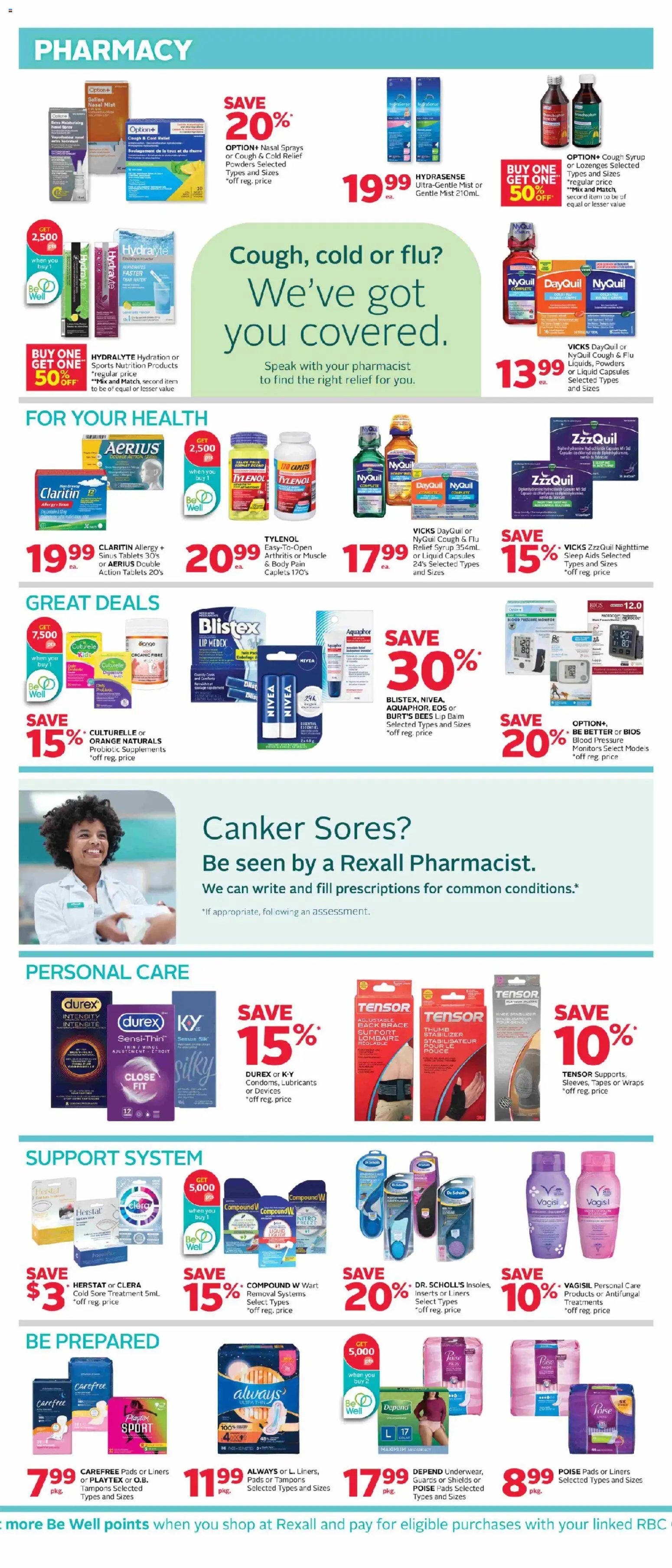 Rexall weekly flyer / circulaire