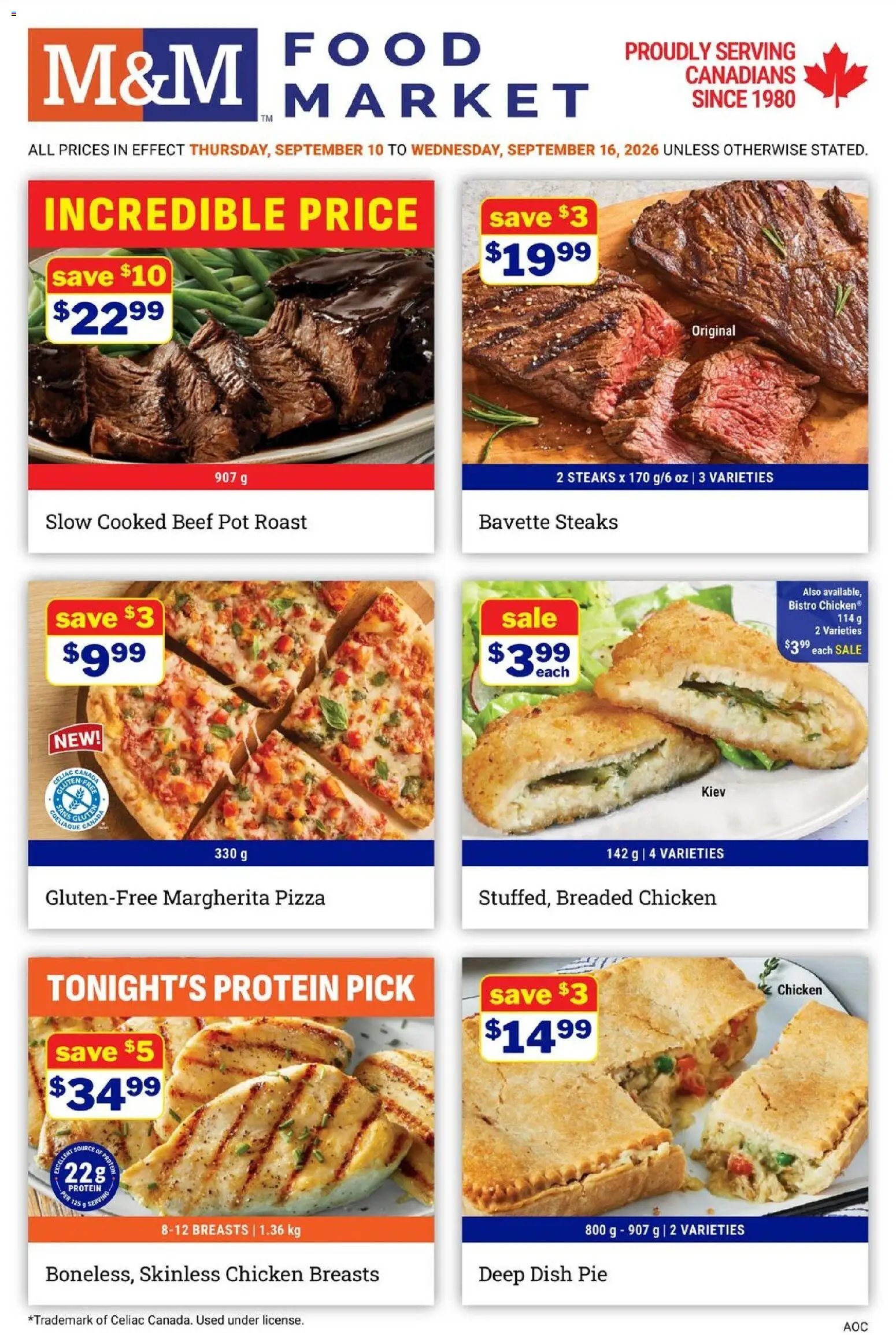 M&M Food Market weekly flyer / circulaire