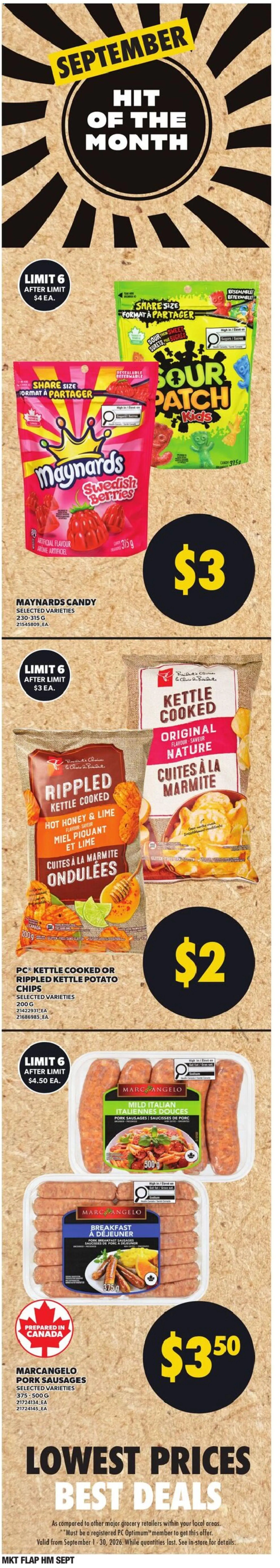 Zehrs weekly flyer / circulaire