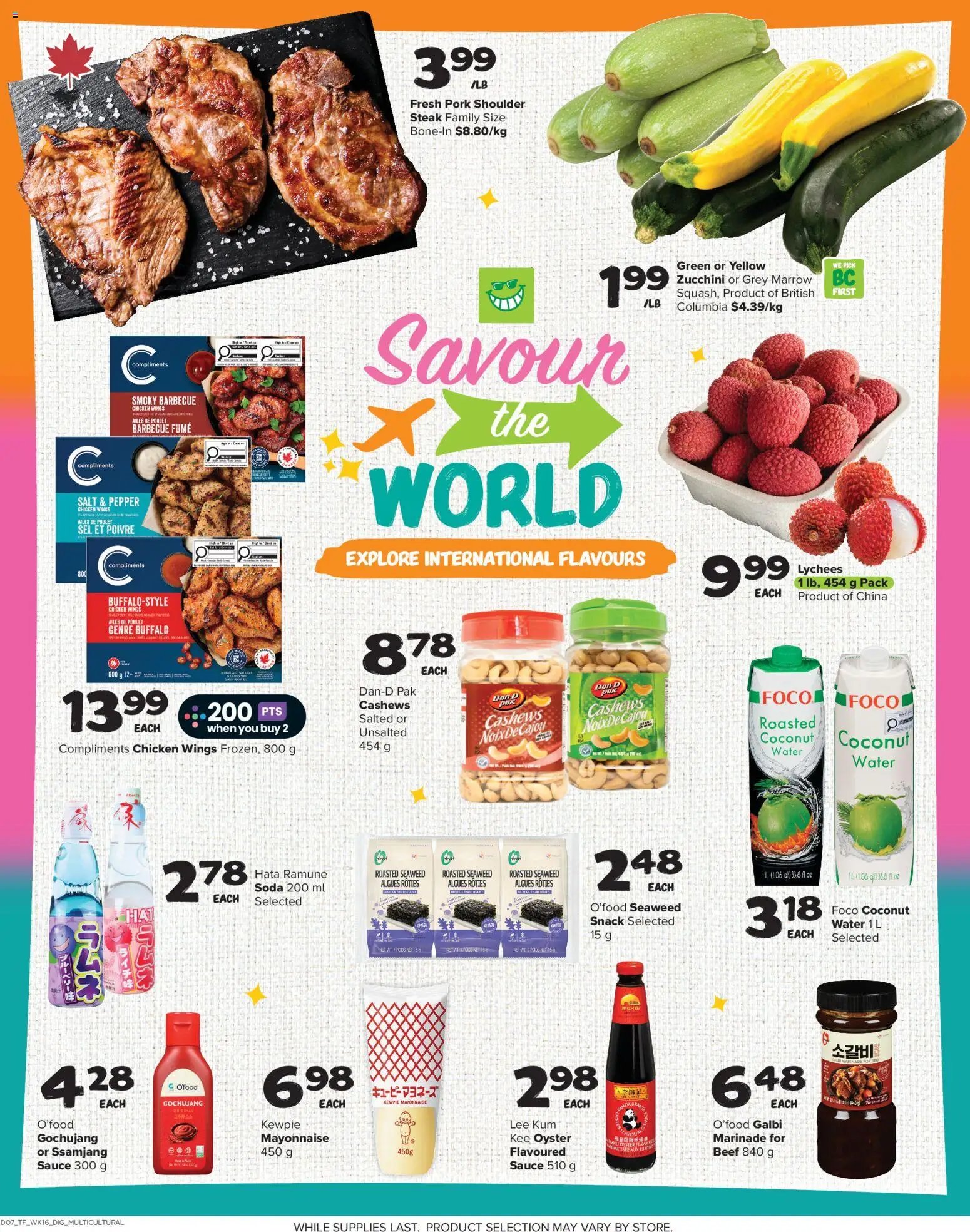 Thrifty Foods weekly flyer / circulaire