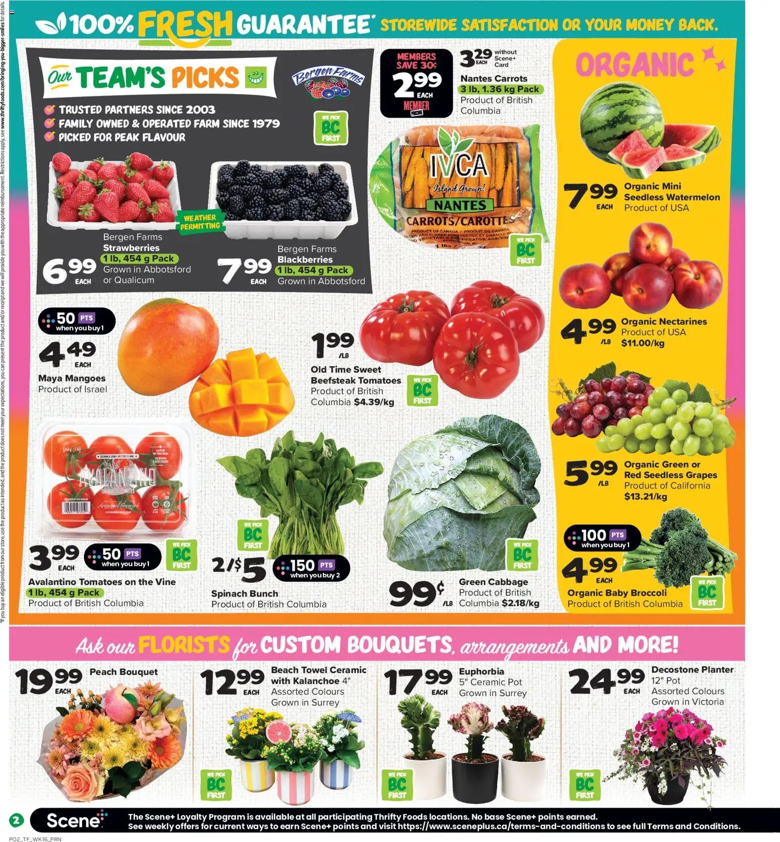 Thrifty Foods weekly flyer / circulaire