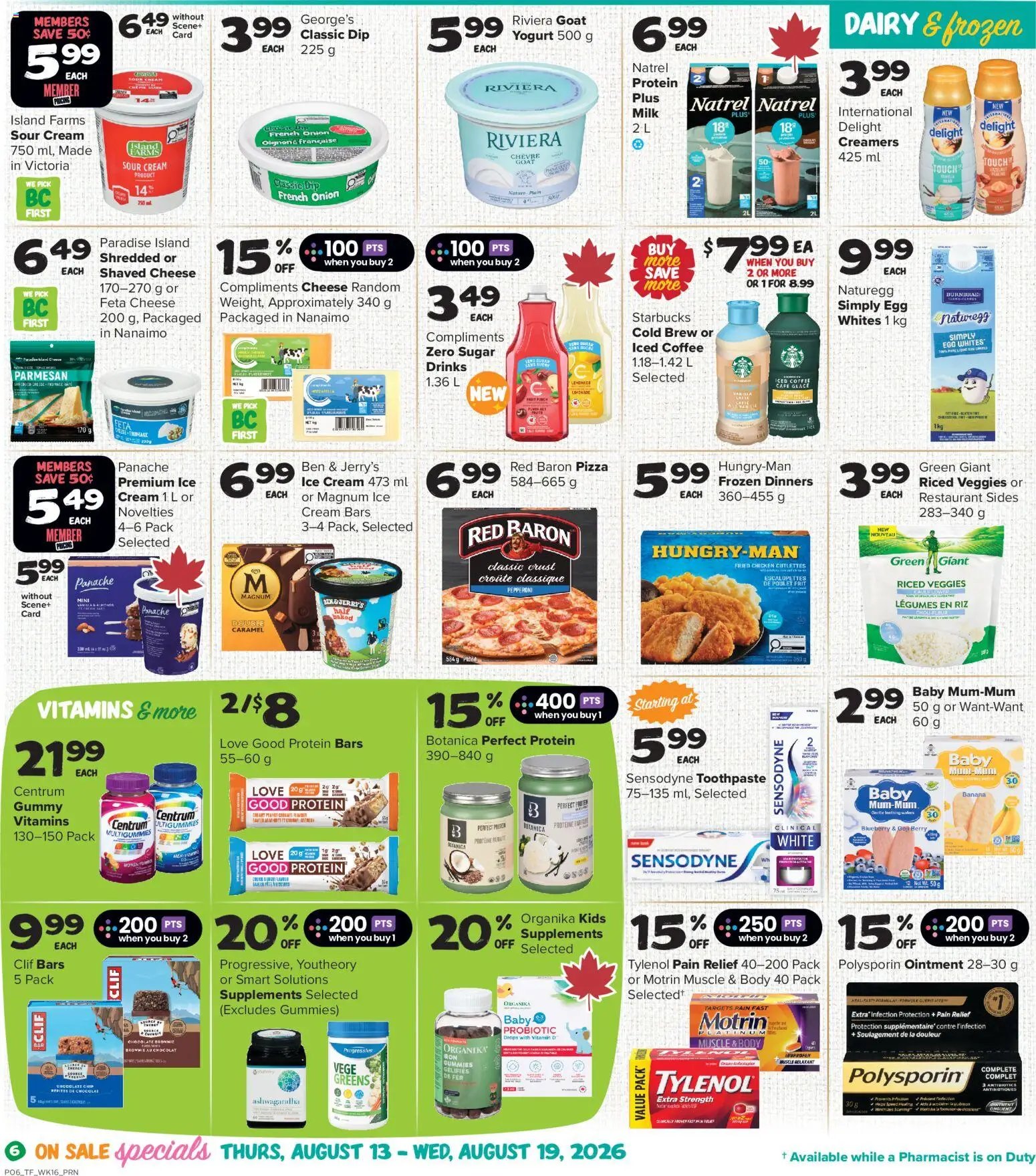 Thrifty Foods weekly flyer / circulaire