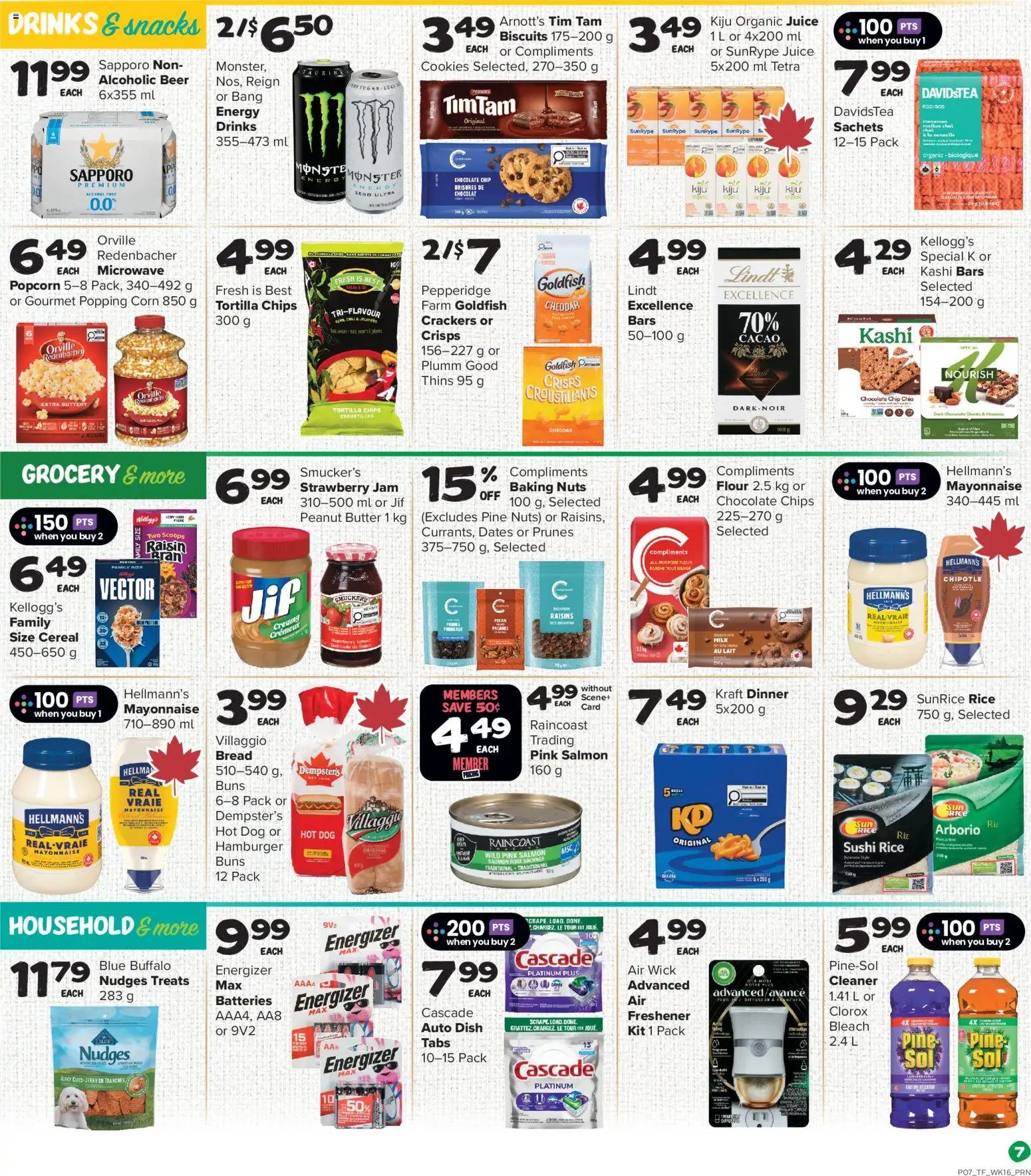 Thrifty Foods weekly flyer / circulaire