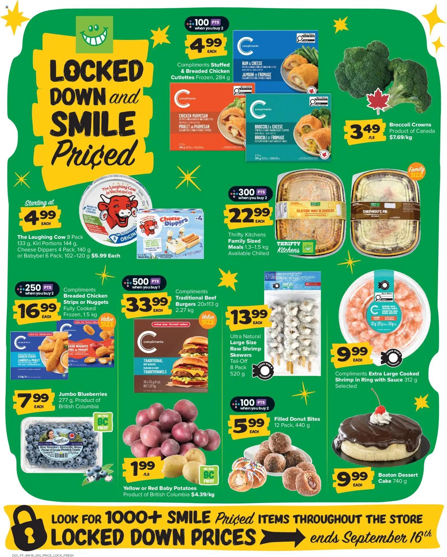 Thrifty Foods weekly flyer / circulaire