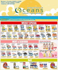Oceans weekly flyer - Mississauga