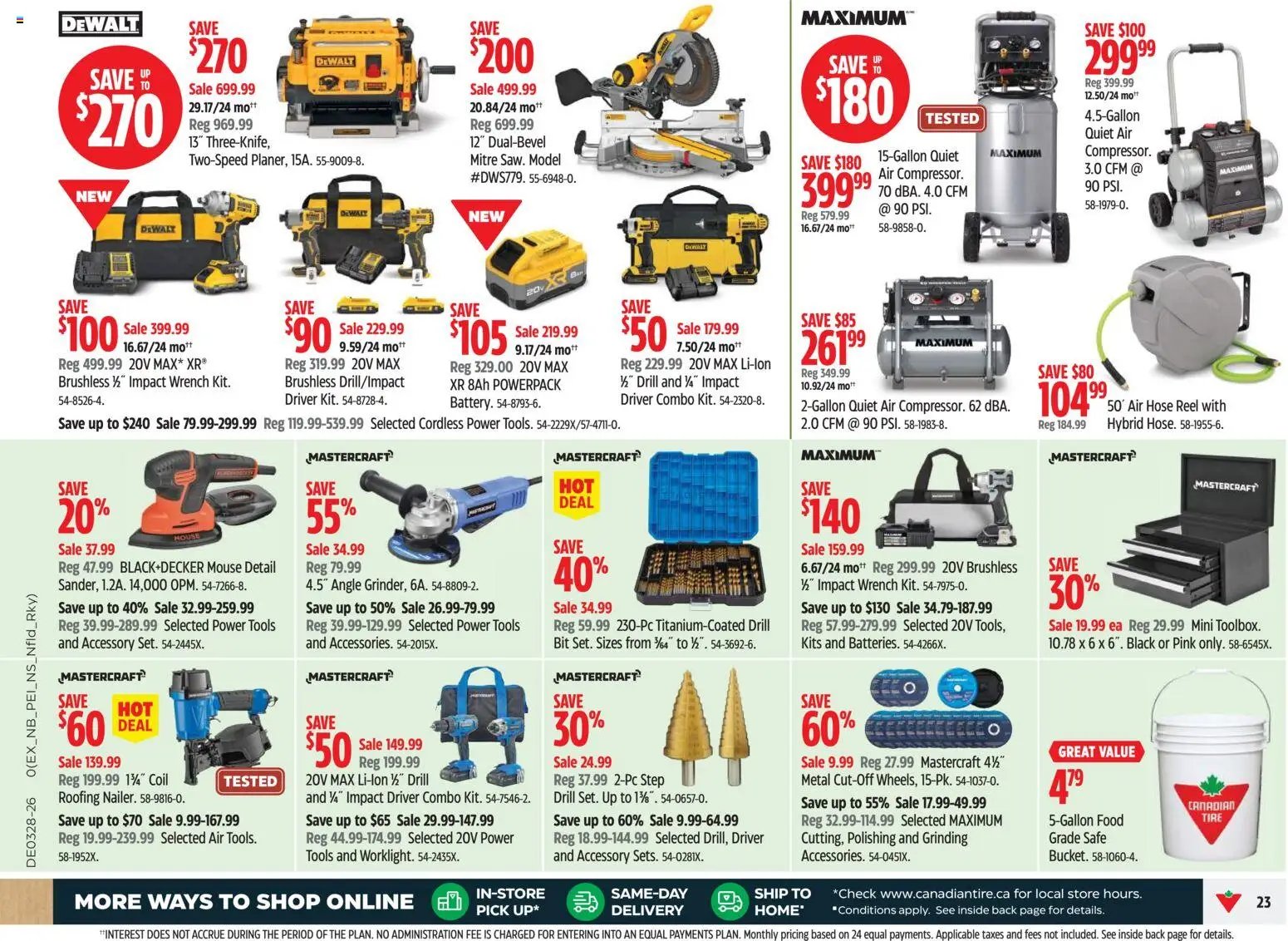 Canadian Tire weekly flyer