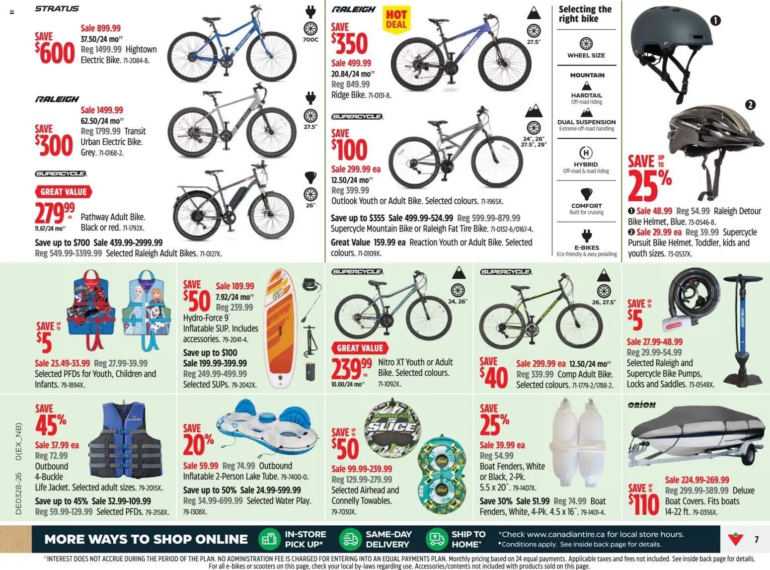 Canadian Tire weekly flyer
