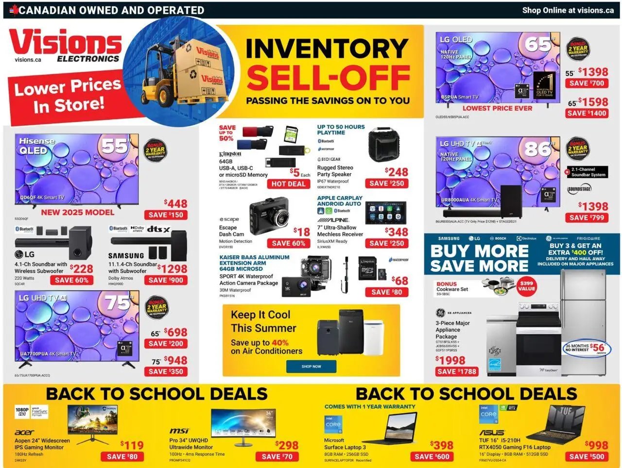 Visions weekly flyer / circulaire