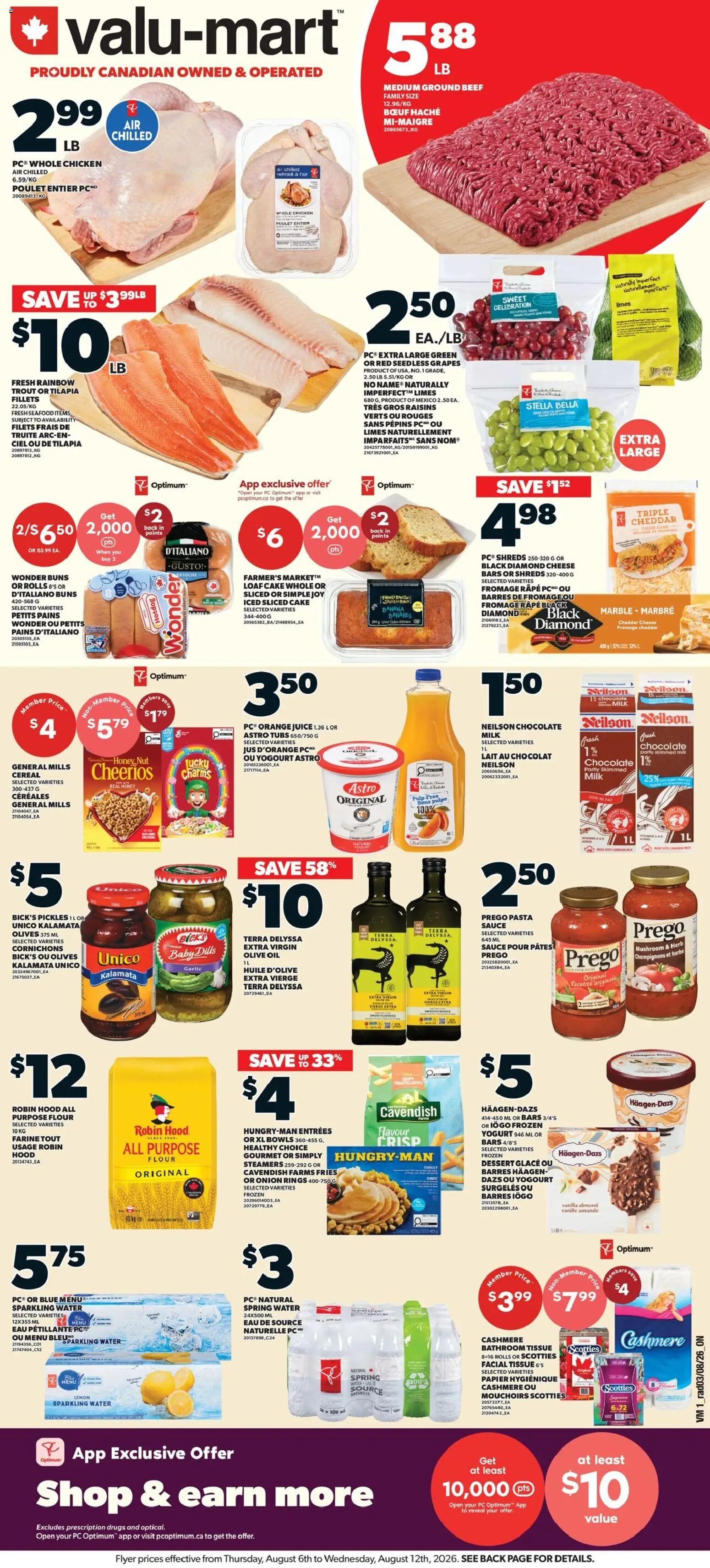 Valu Mart weekly flyer