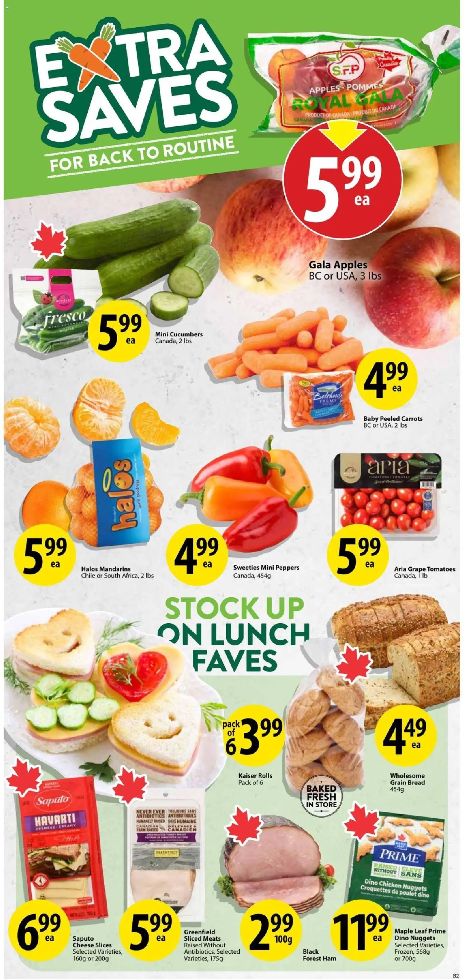 Save on foods weekly flyer / circulaire