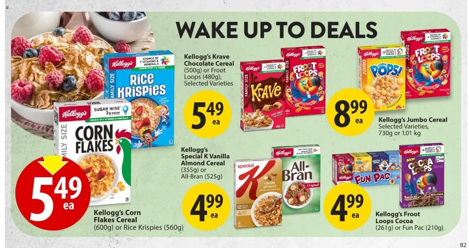 Save on foods weekly flyer / circulaire