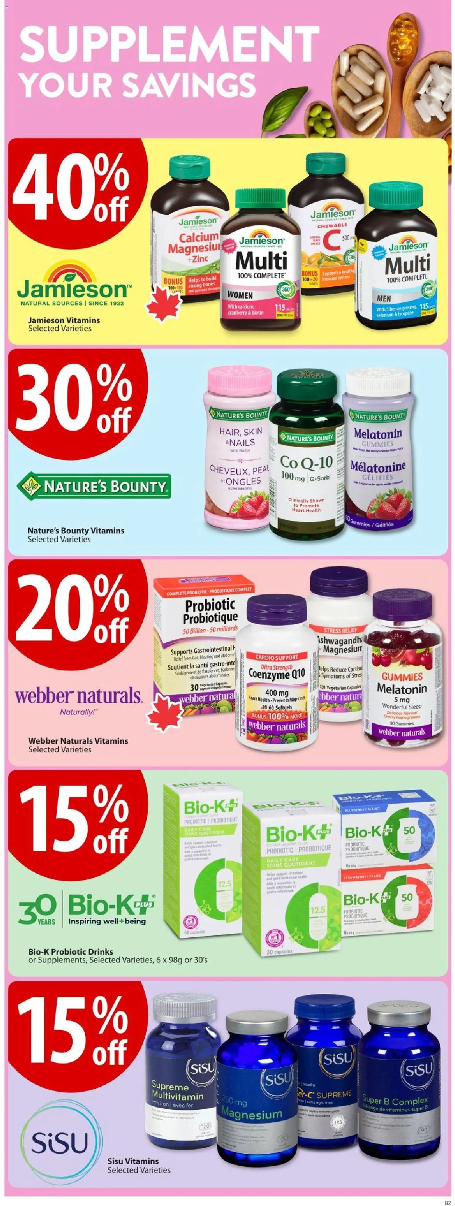 Save on foods weekly flyer / circulaire