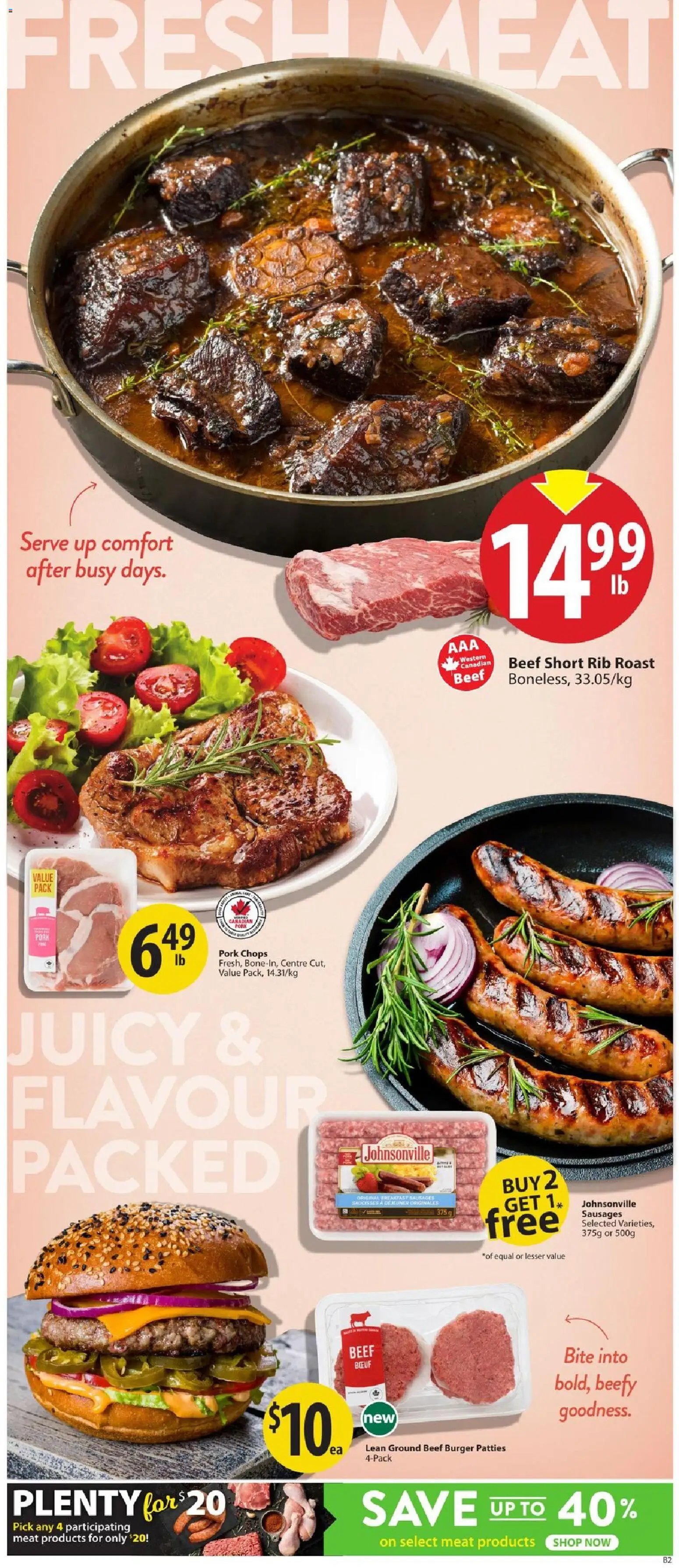 Save on foods weekly flyer / circulaire