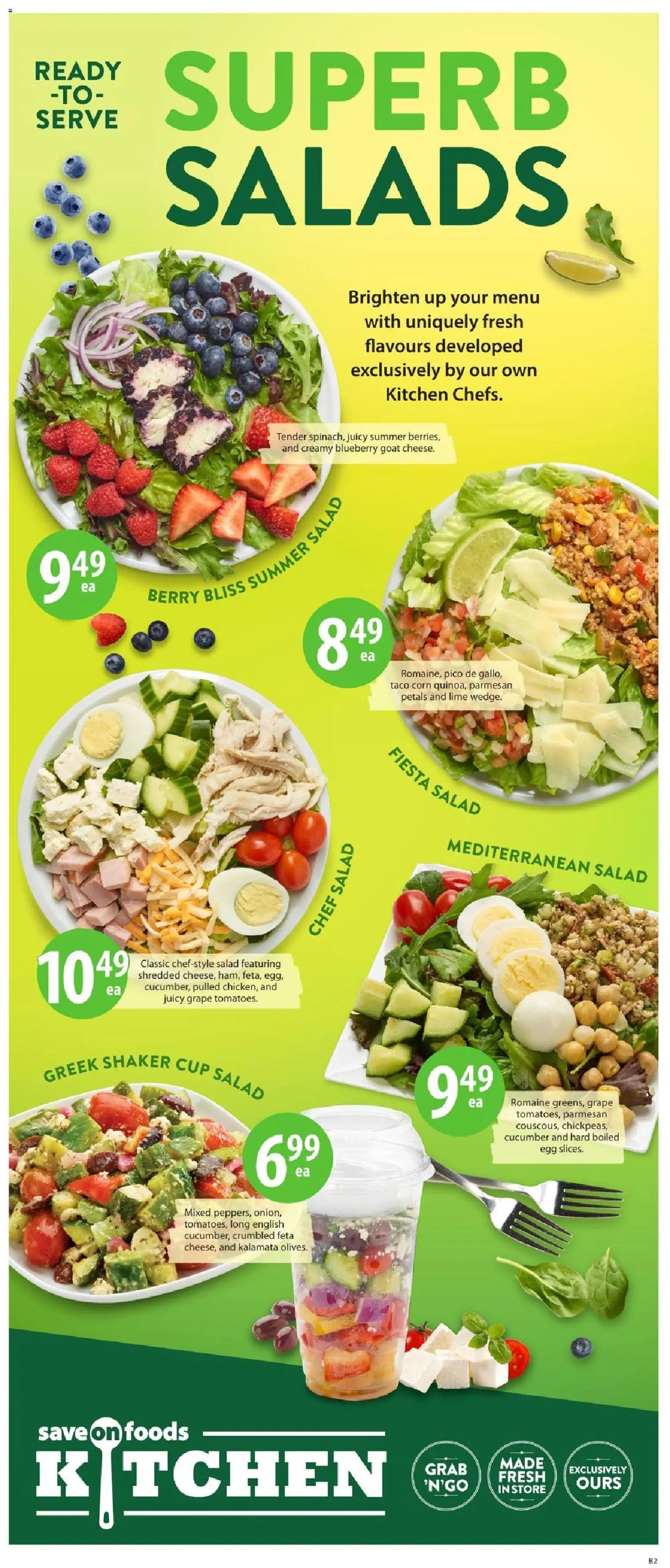 Save on foods weekly flyer / circulaire