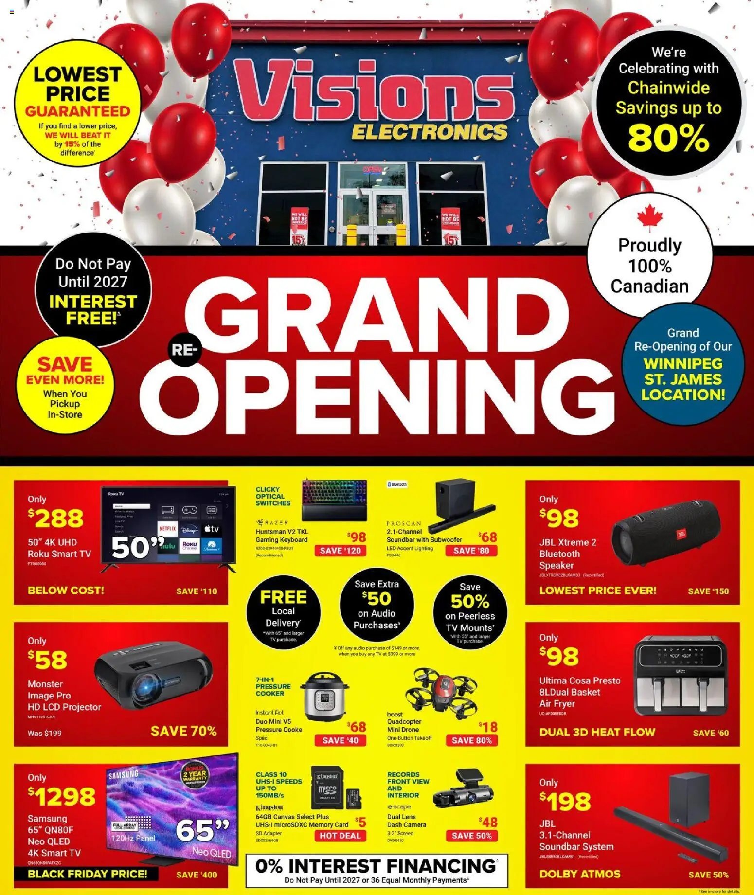 Visions weekly flyer / circulaire