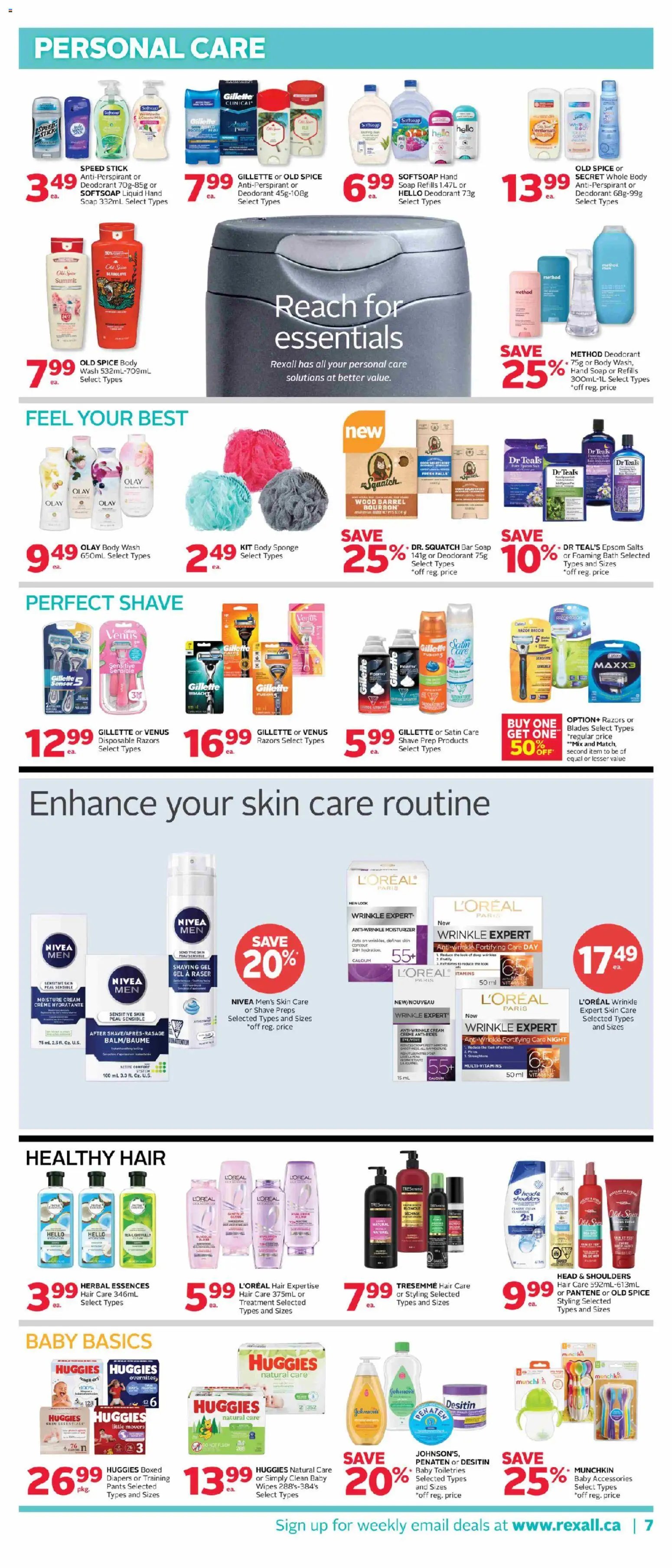 Rexall weekly flyer / circulaire