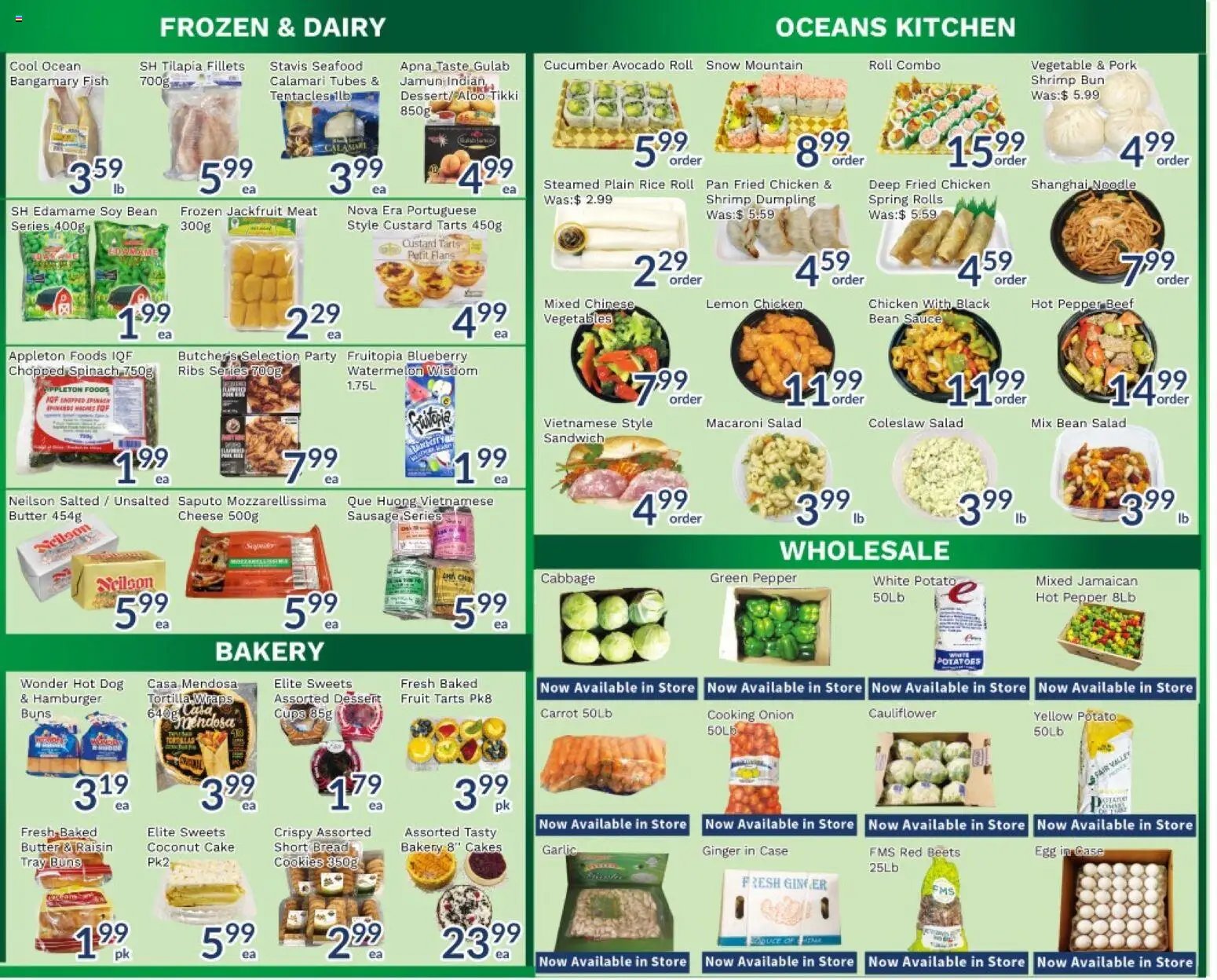 Oceans weekly flyer / circulaire