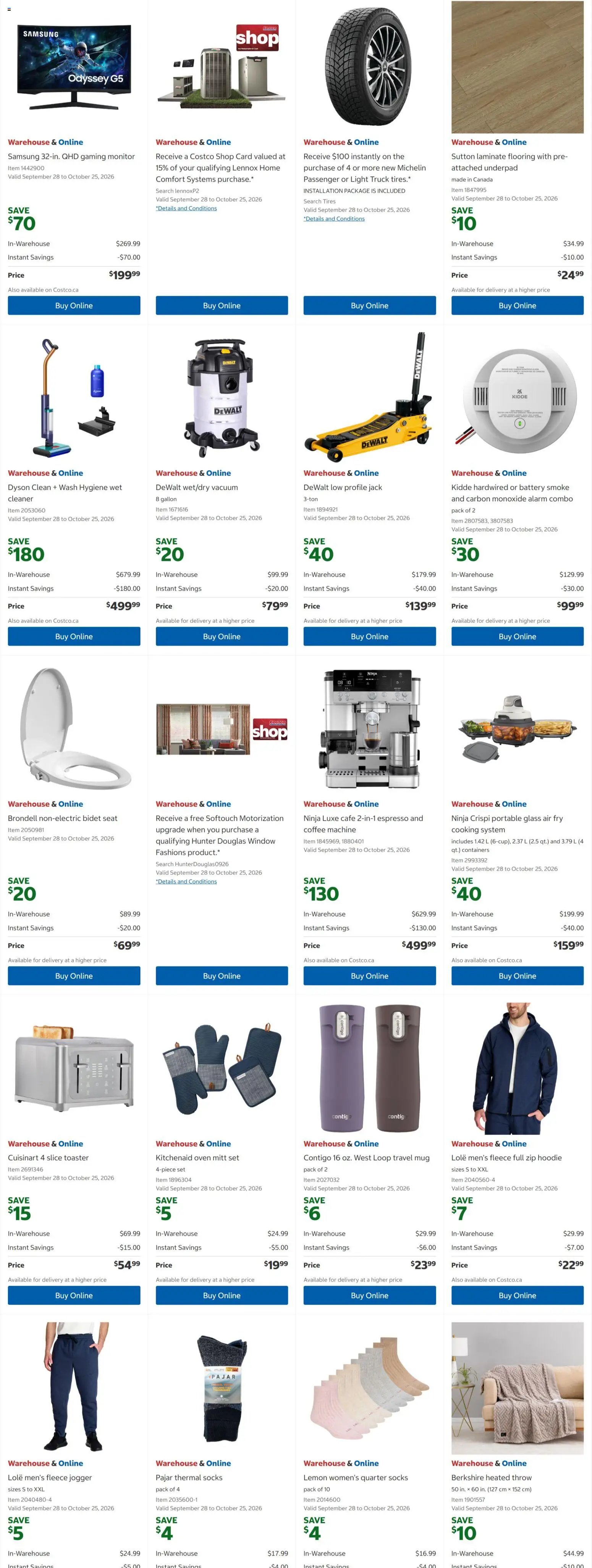 Costco weekly flyer