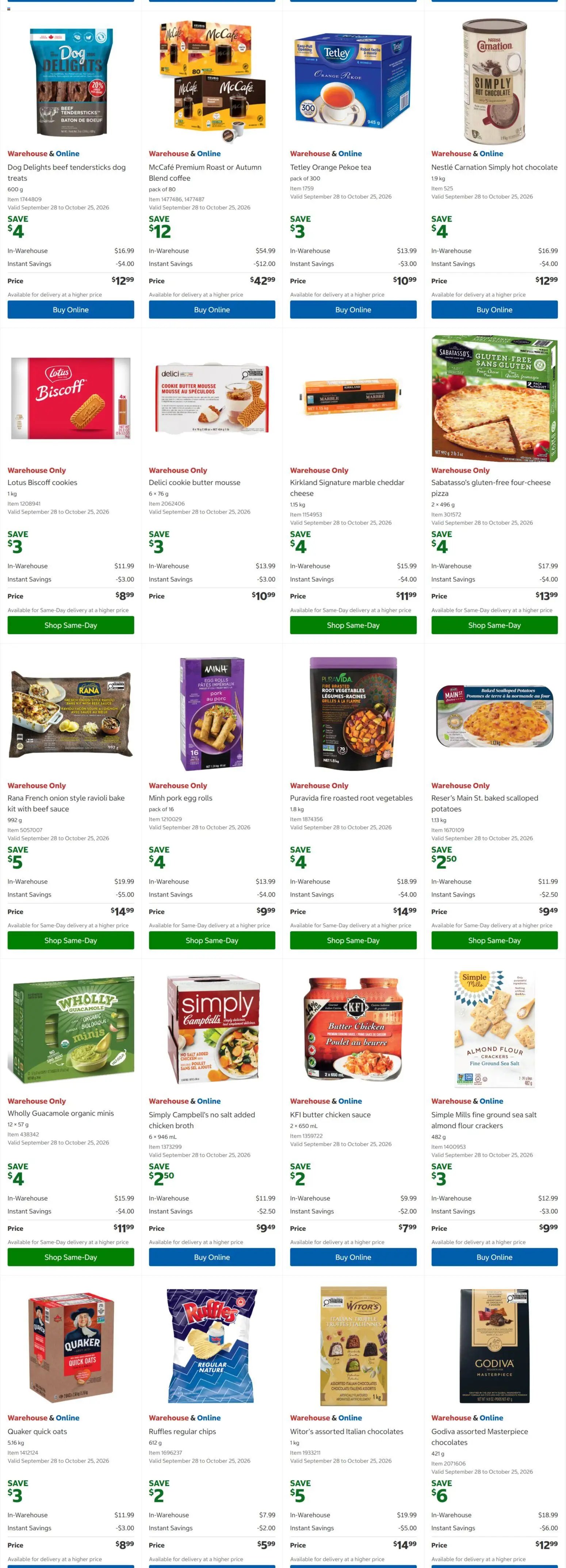 Costco weekly flyer
