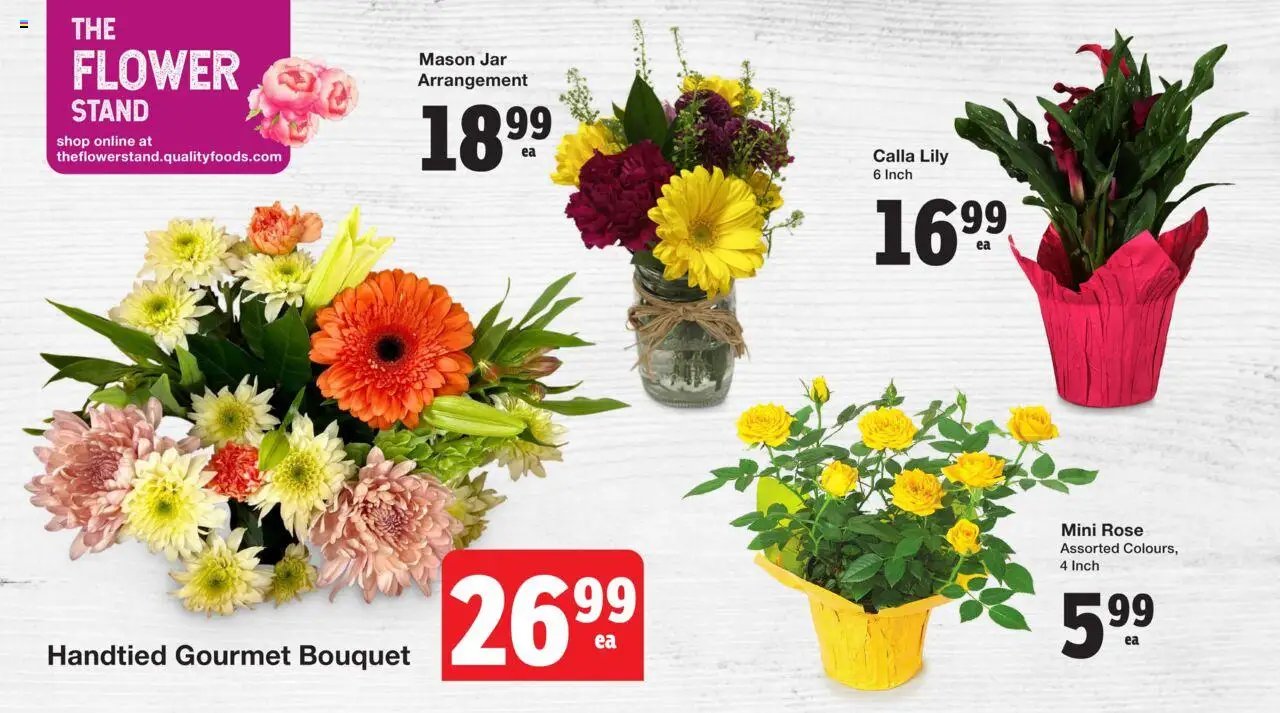 Quality Foods weekly flyer / circulaire