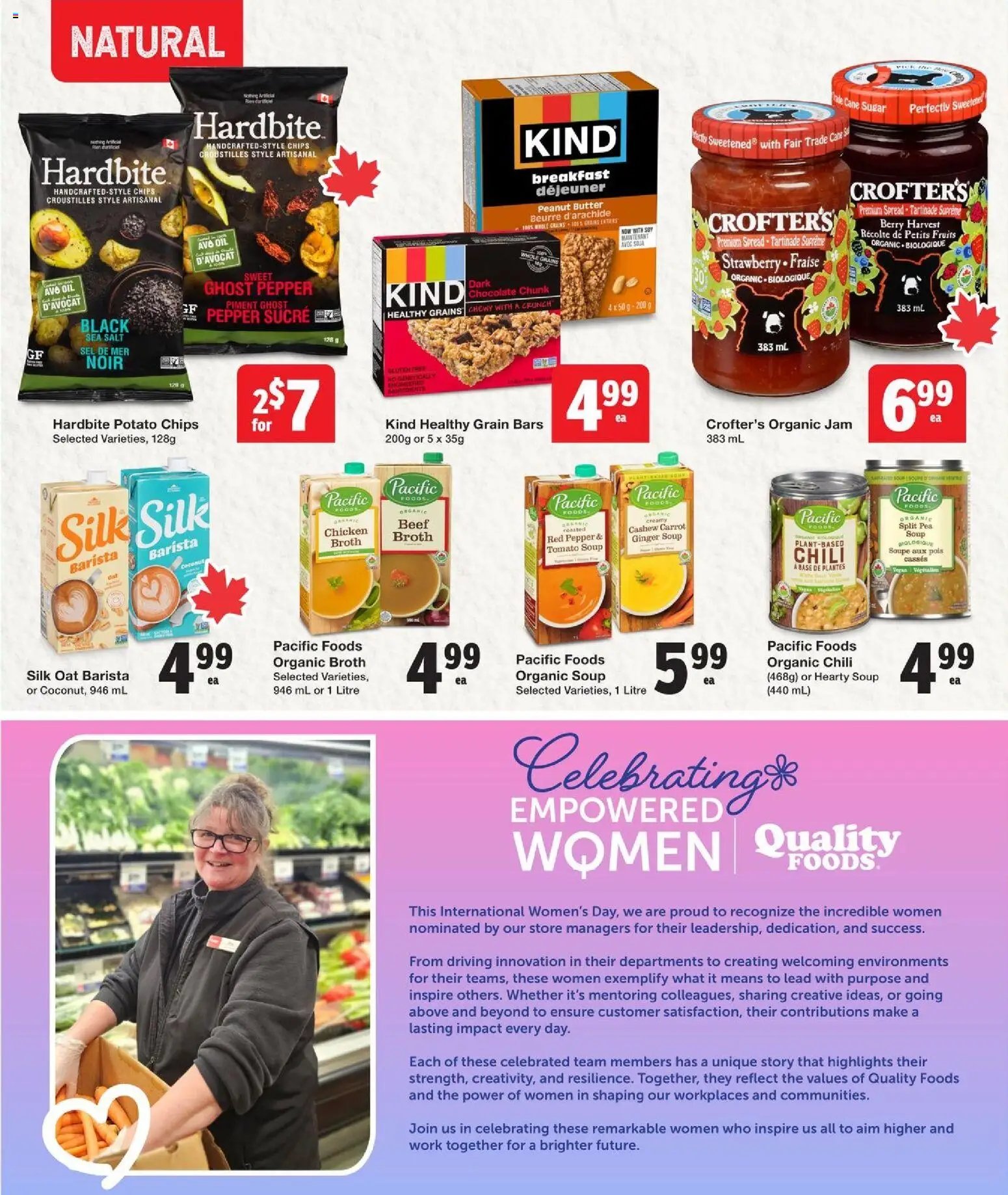 Quality Foods weekly flyer / circulaire