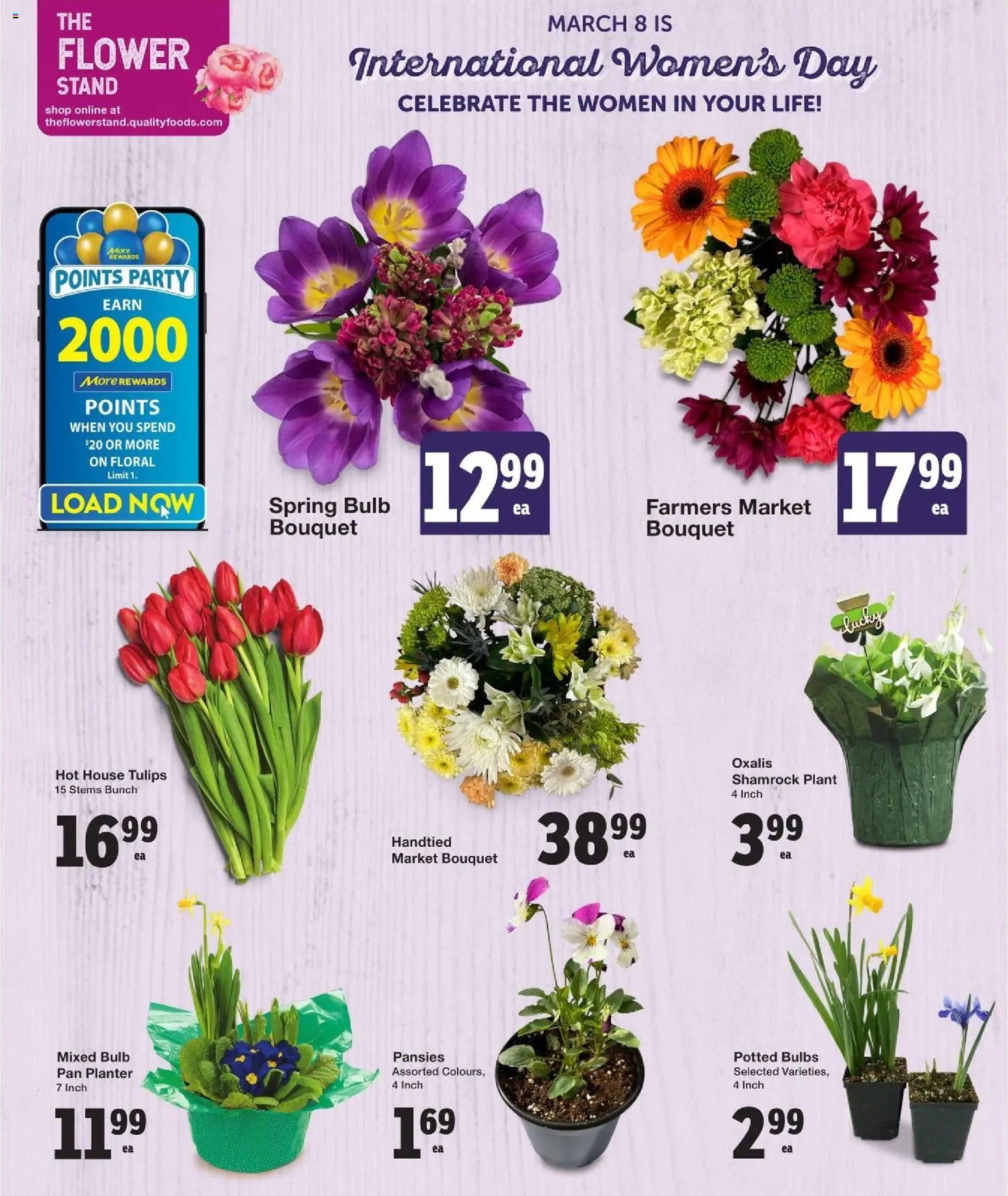 Quality Foods weekly flyer / circulaire