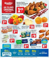 Quality Foods weekly flyer / circulaire