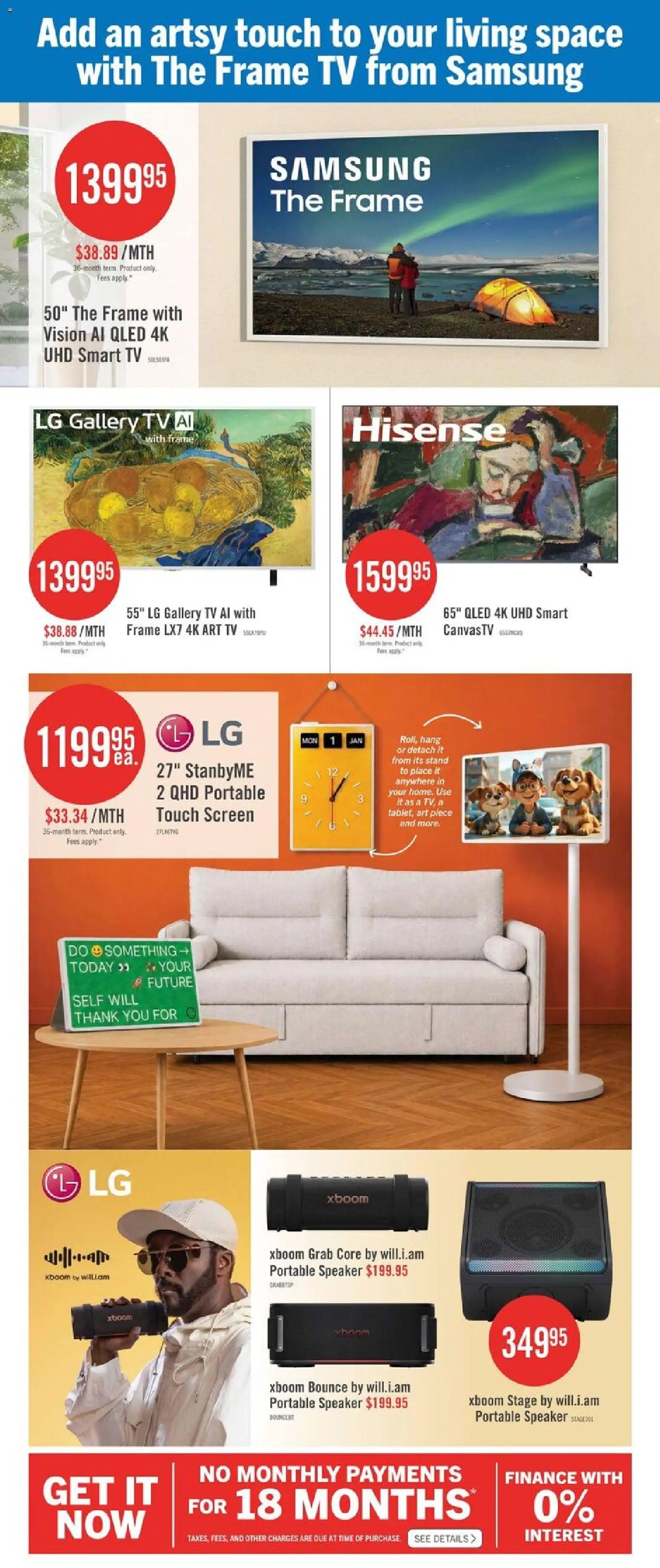 The Brick - Tent sale