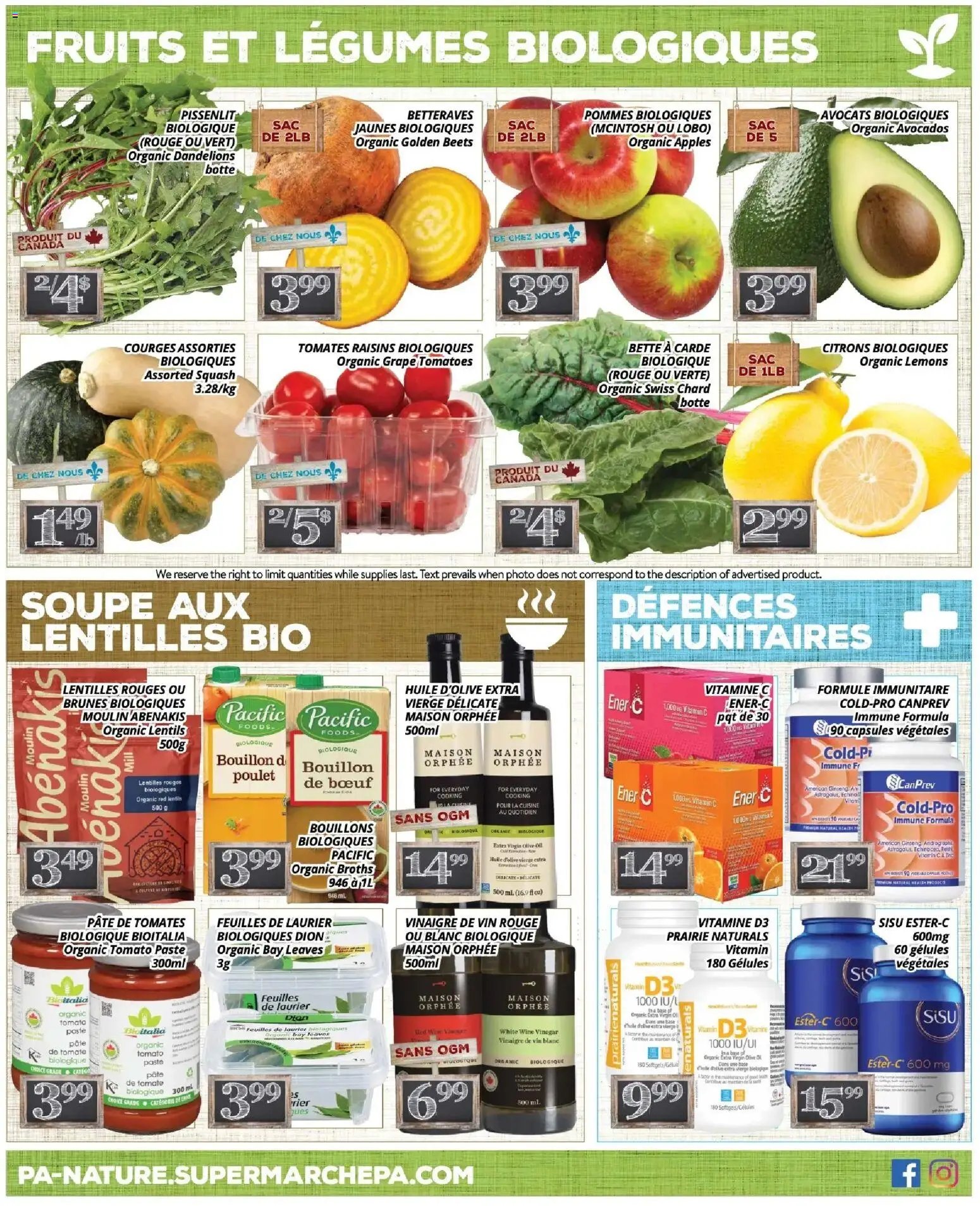 Pa Supermarché - nature Flyer