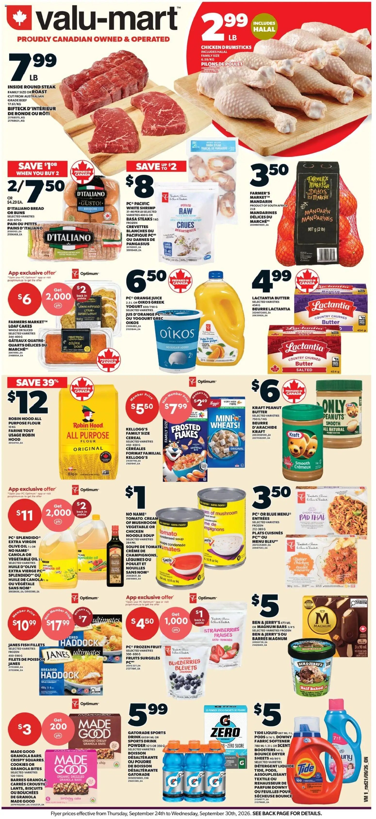 Valu Mart weekly flyer