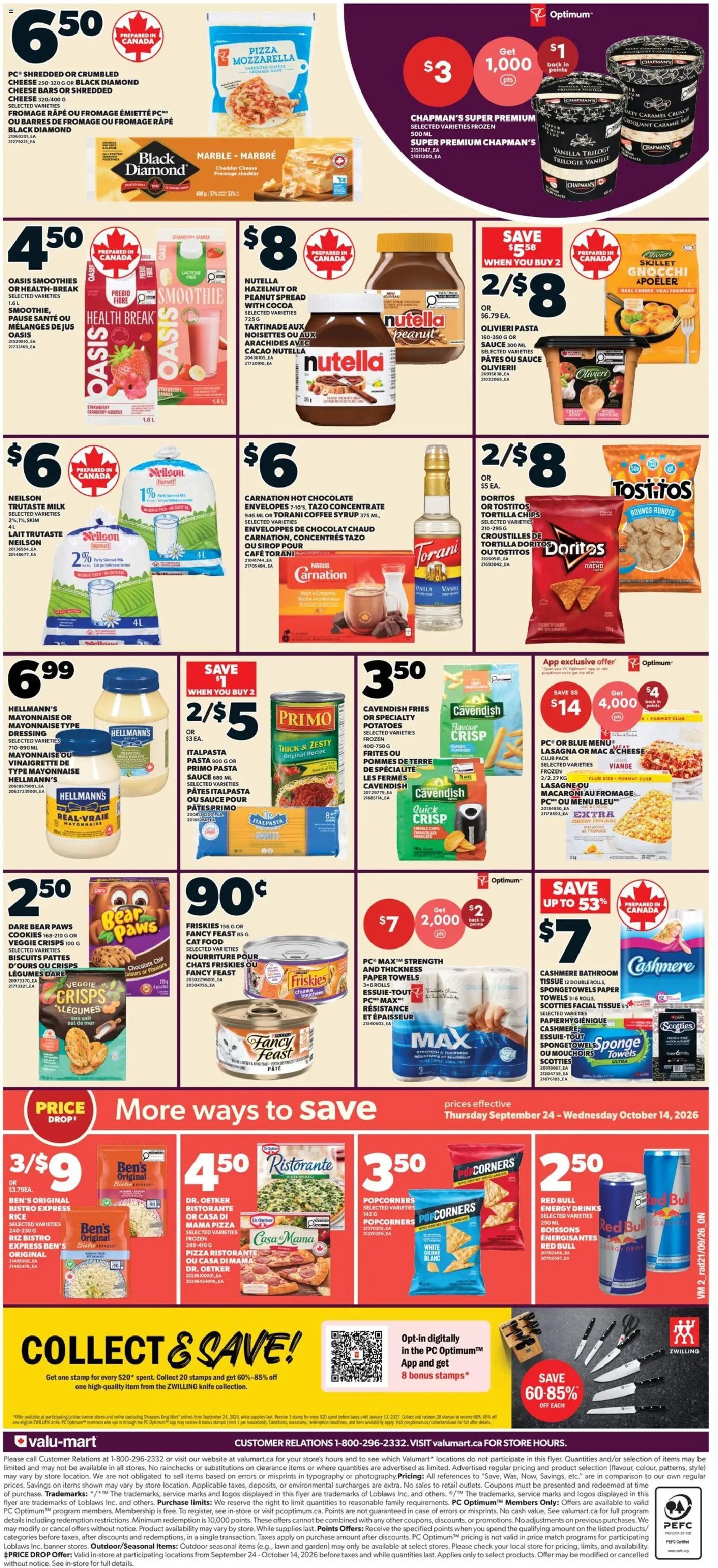 Valu Mart weekly flyer