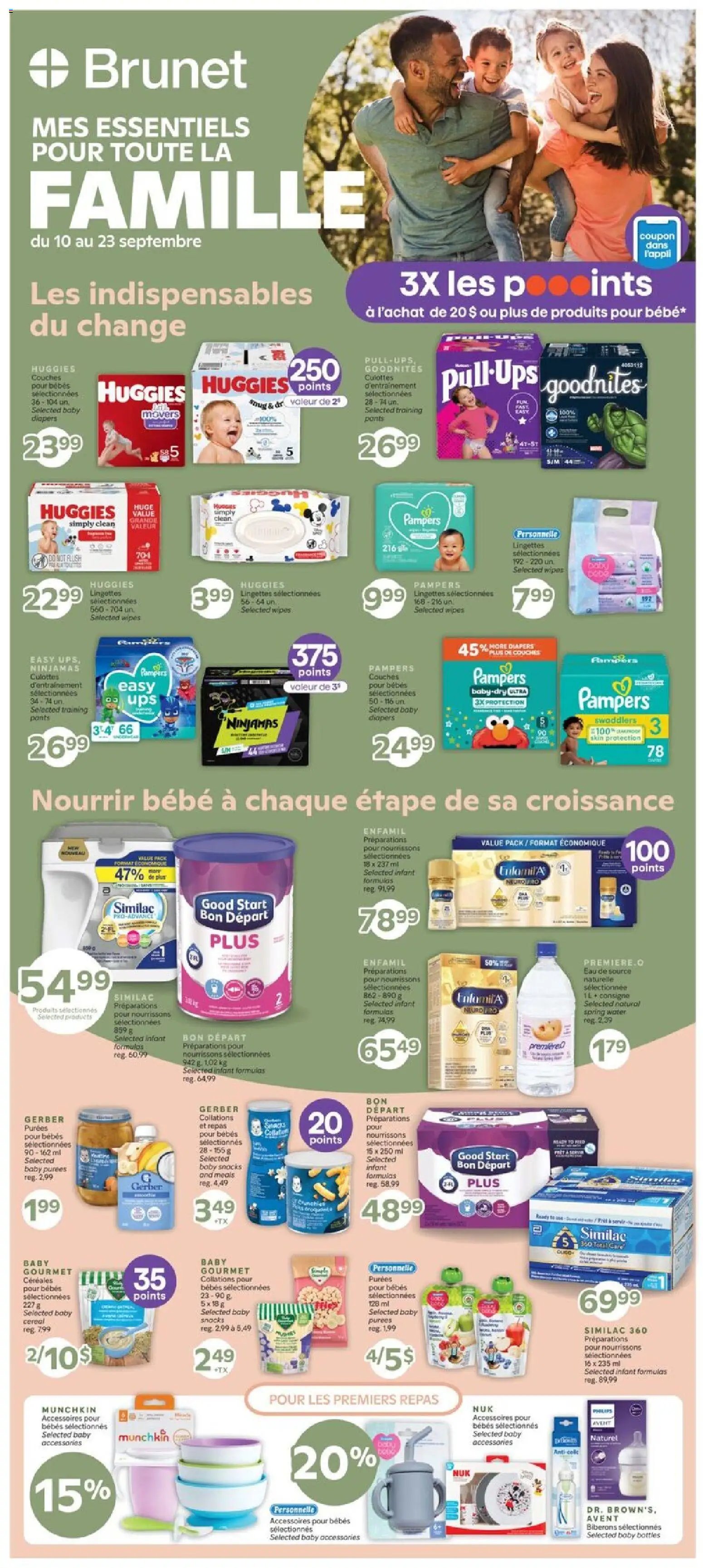 Brunet circulaire - Family booklet