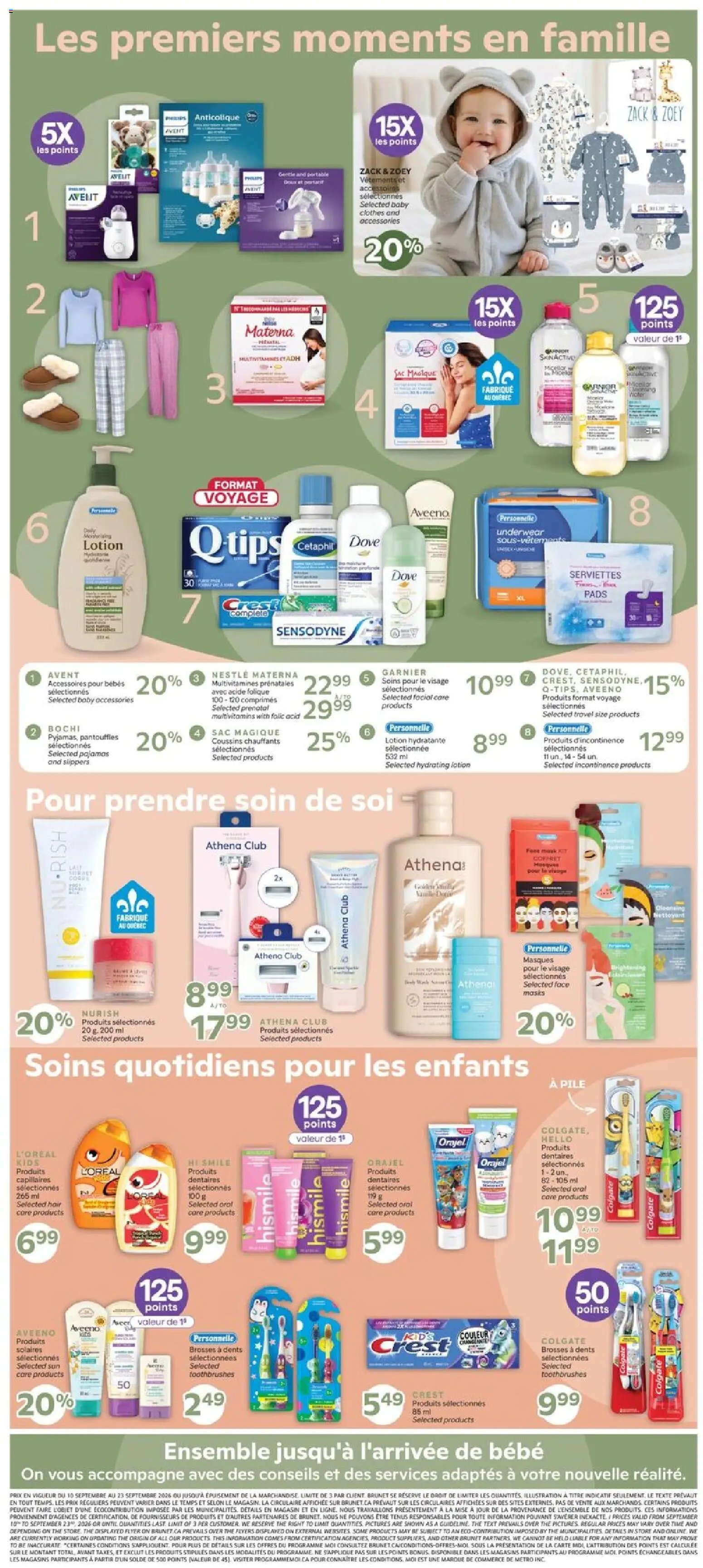 Brunet circulaire - Family booklet