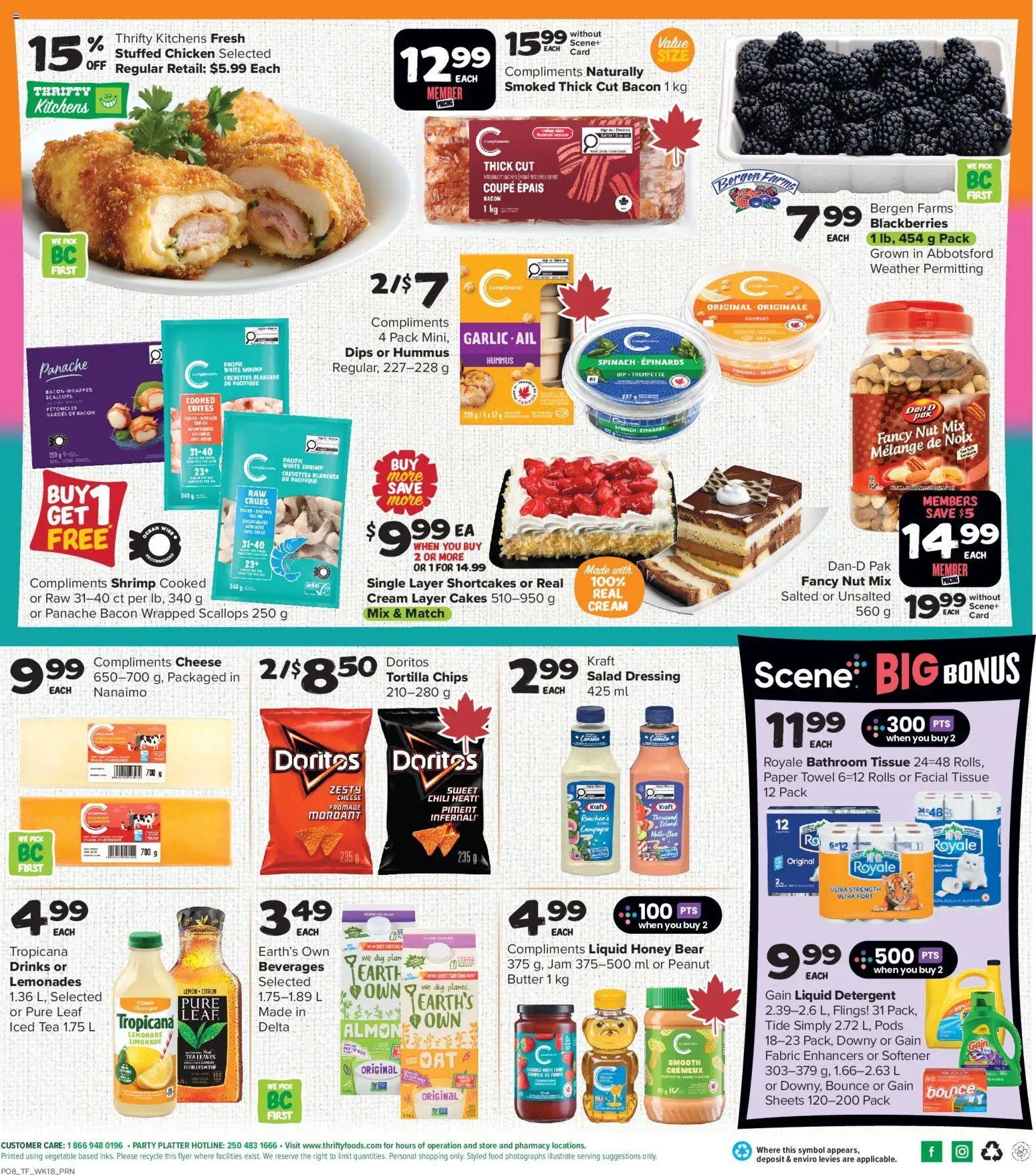 Thrifty Foods weekly flyer / circulaire
