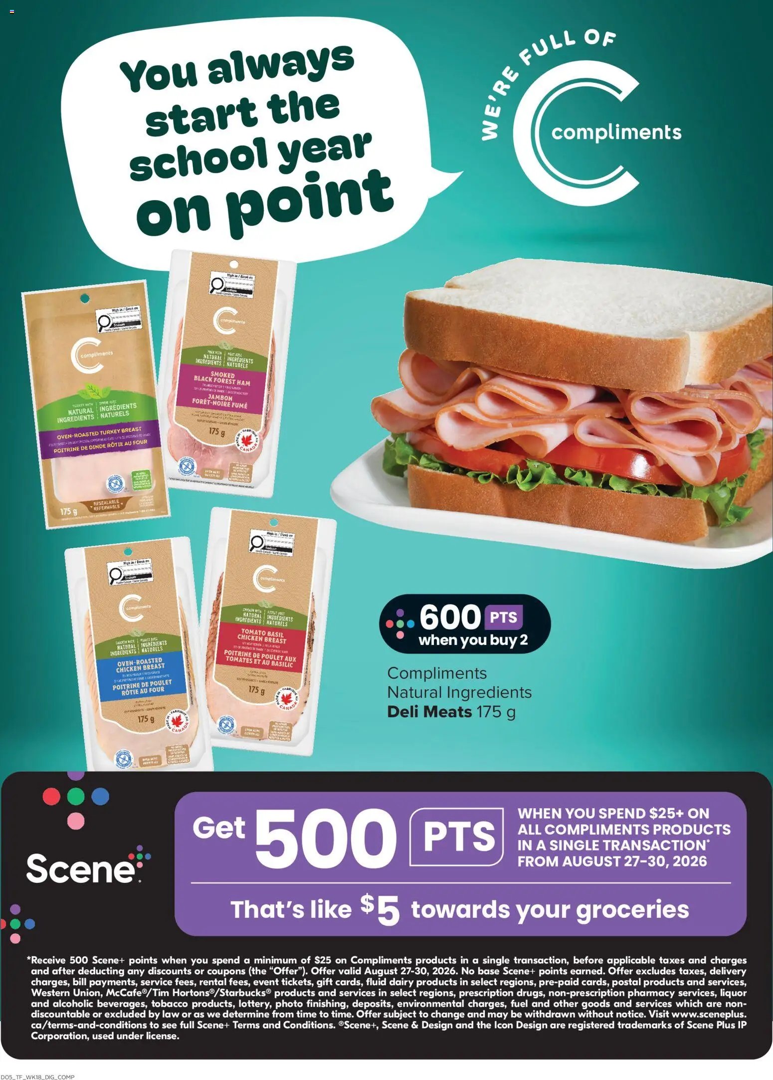 Thrifty Foods weekly flyer / circulaire