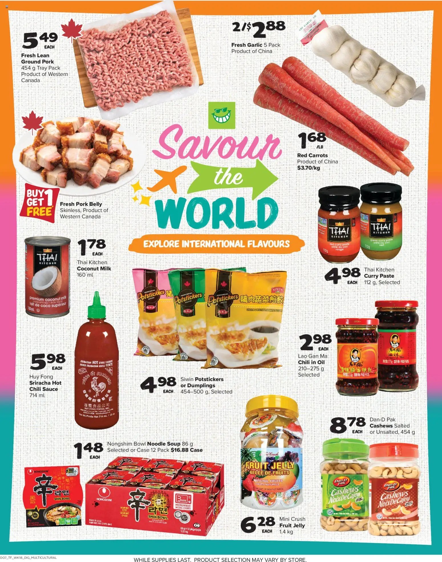 Thrifty Foods weekly flyer / circulaire