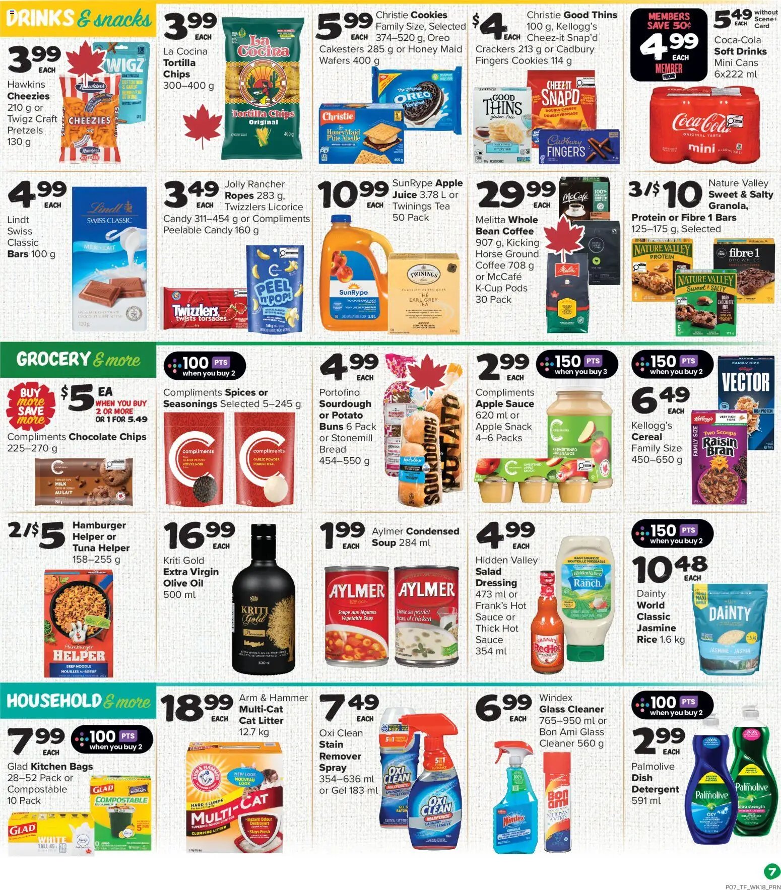 Thrifty Foods weekly flyer / circulaire