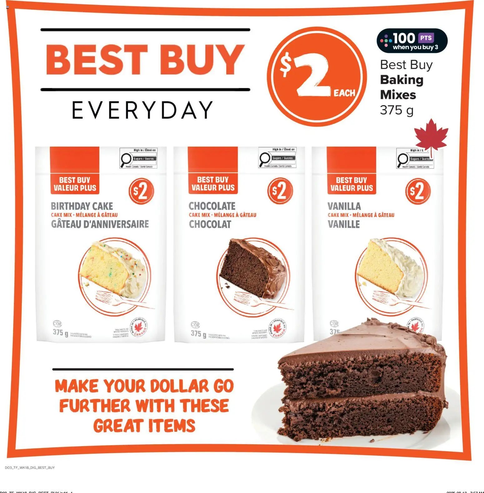 Thrifty Foods weekly flyer / circulaire