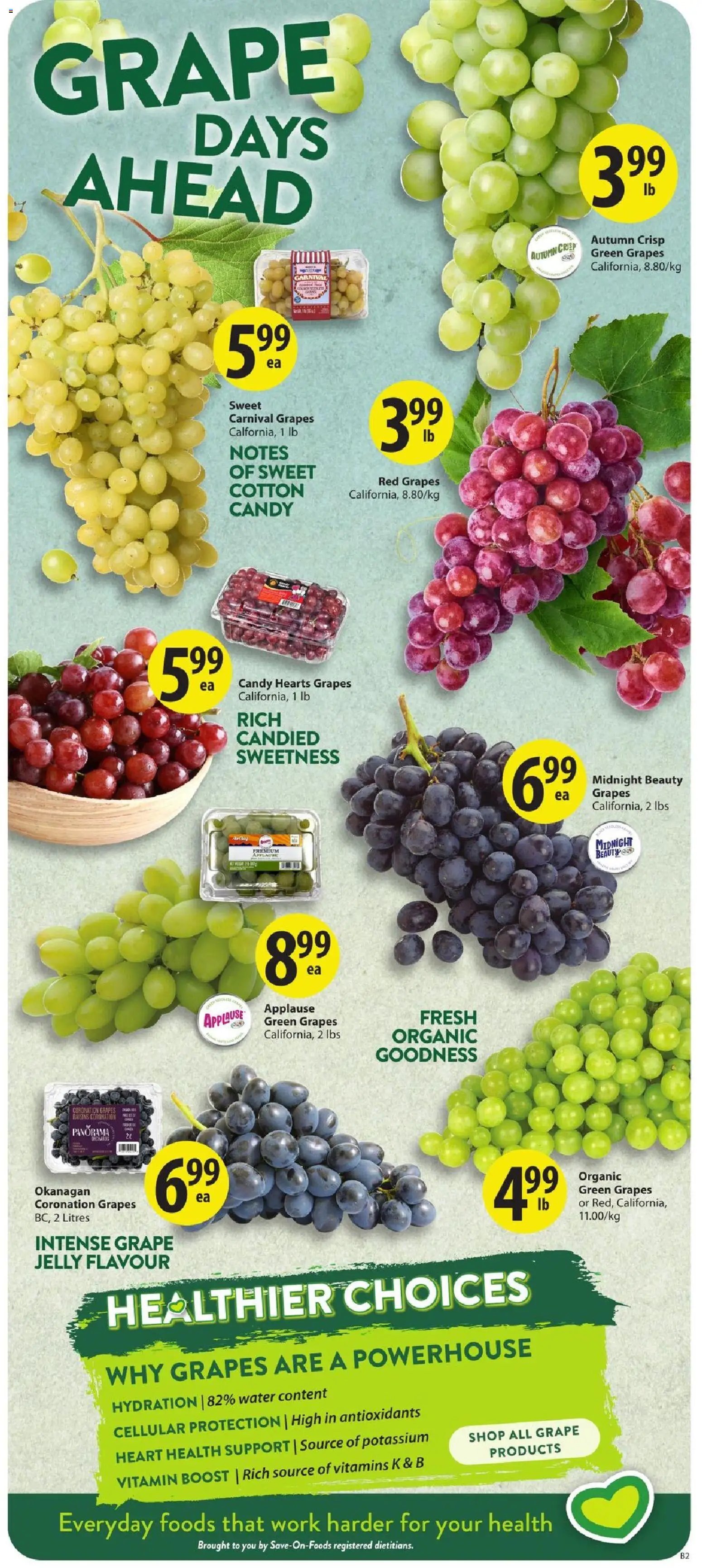 Save on foods weekly flyer / circulaire