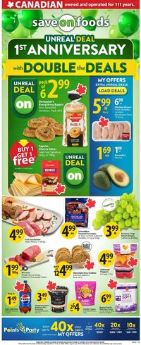 Save on foods weekly flyer / circulaire