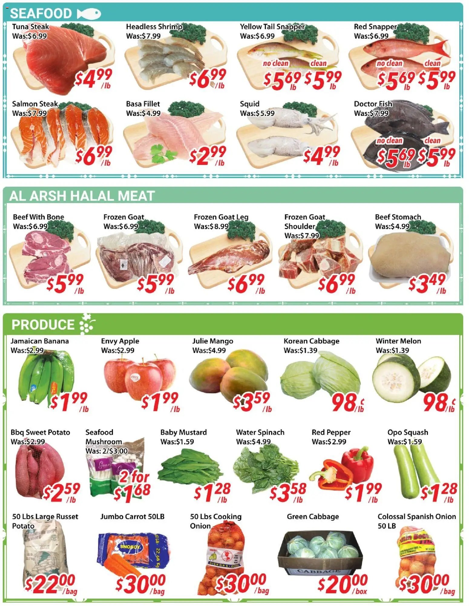 Ample Food Market weekly flyer / circulaire
