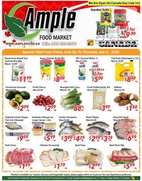 Ample Food Market weekly flyer / circulaire
