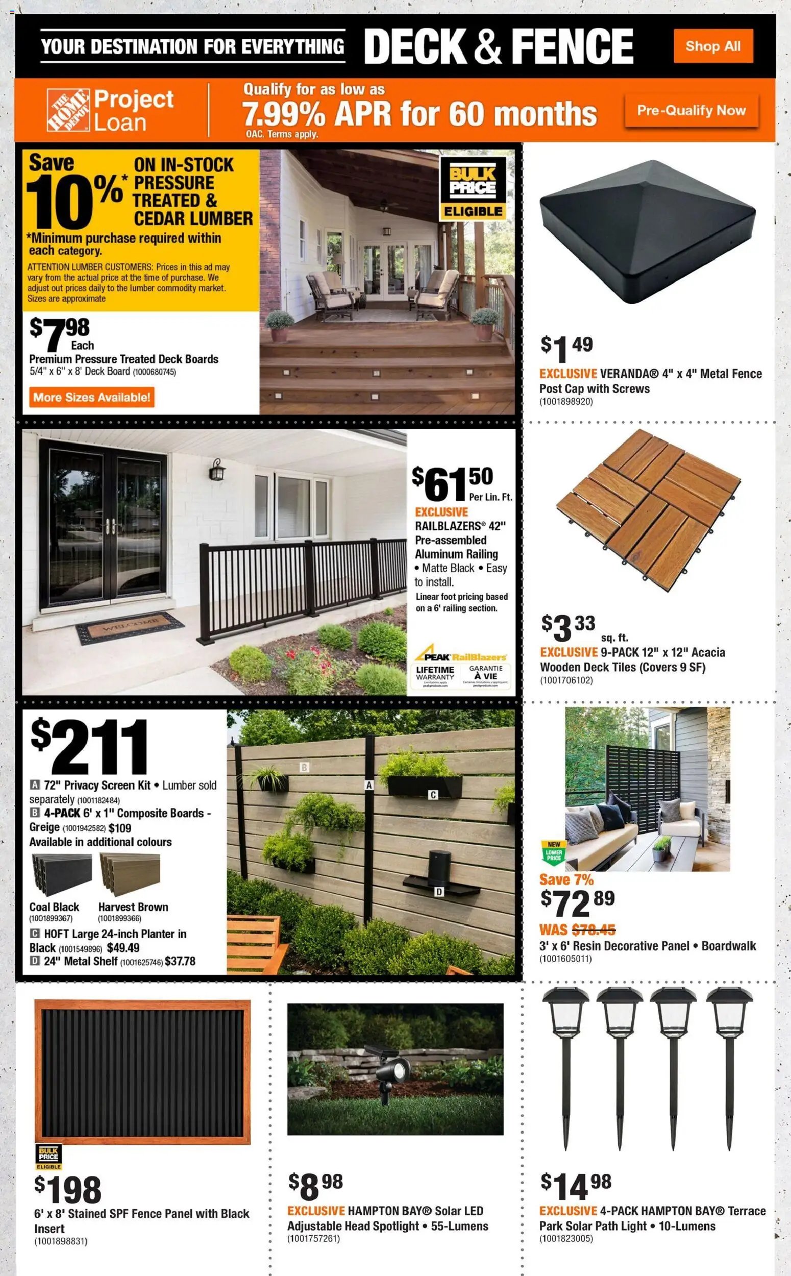 Home Depot weekly flyer - BC