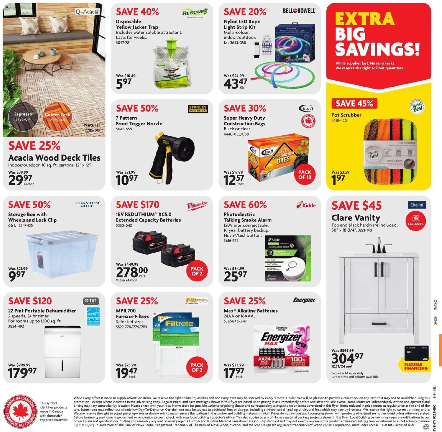 Home Hardware flyer - NL