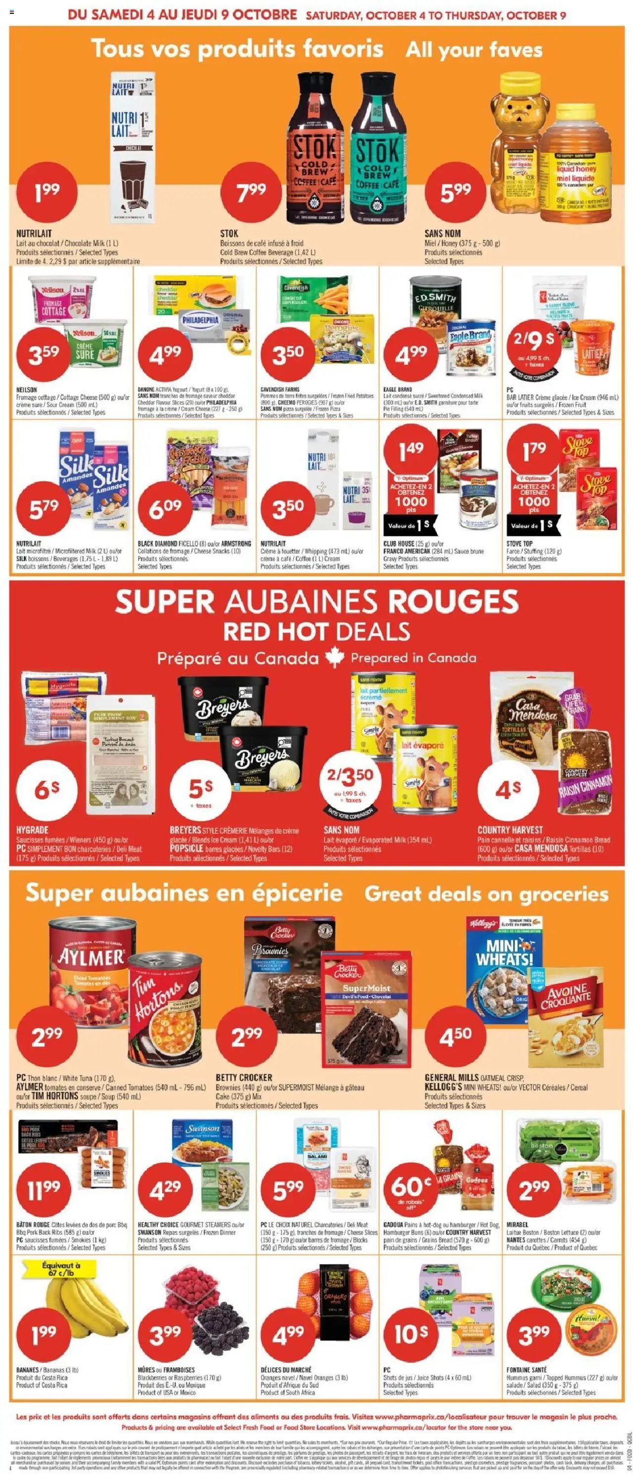 Pharmaprix weekly flyer / circulaire