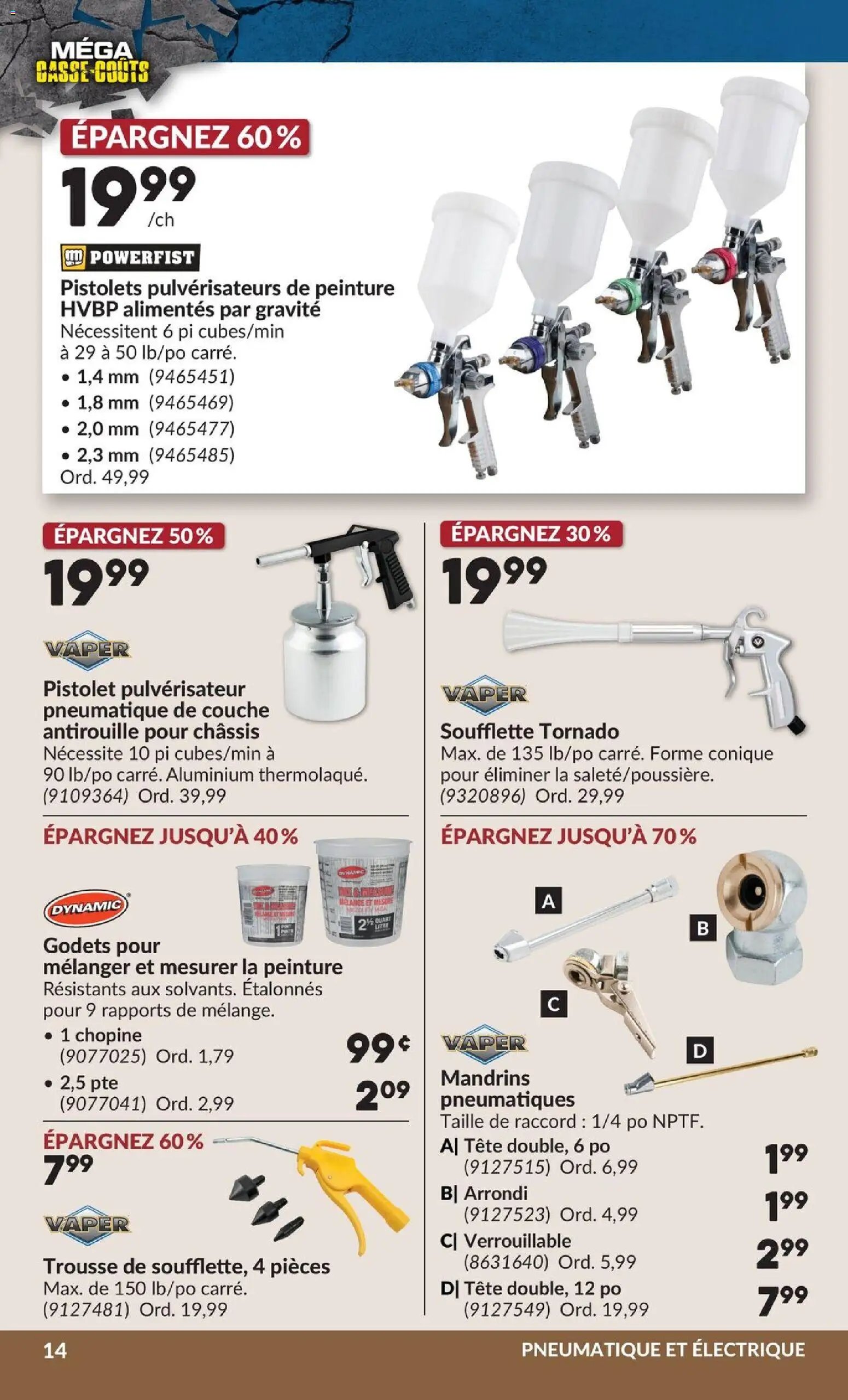Princess Auto circulaire - 2 Semaines de Soldes !