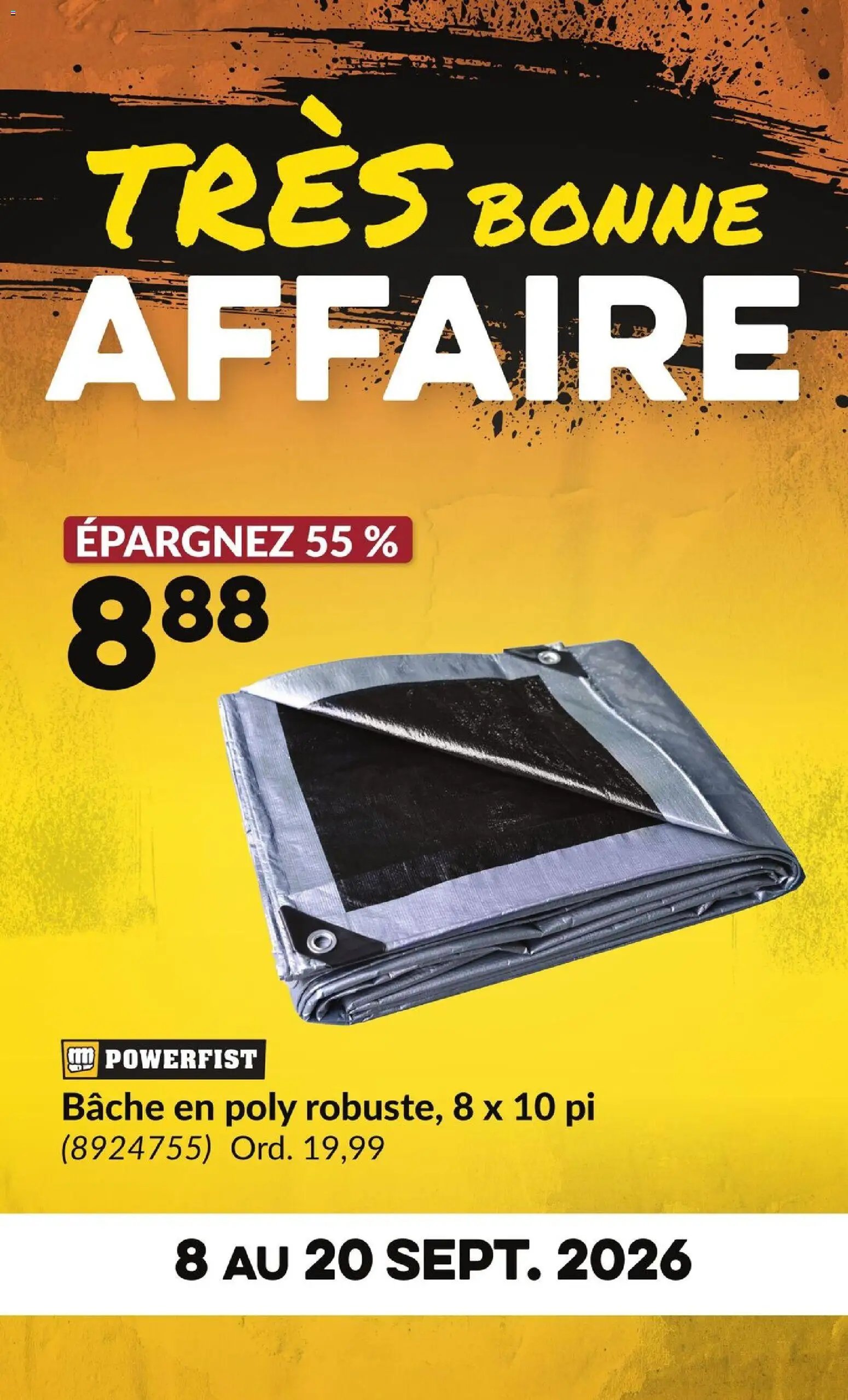 Princess Auto circulaire - 2 Semaines de Soldes !
