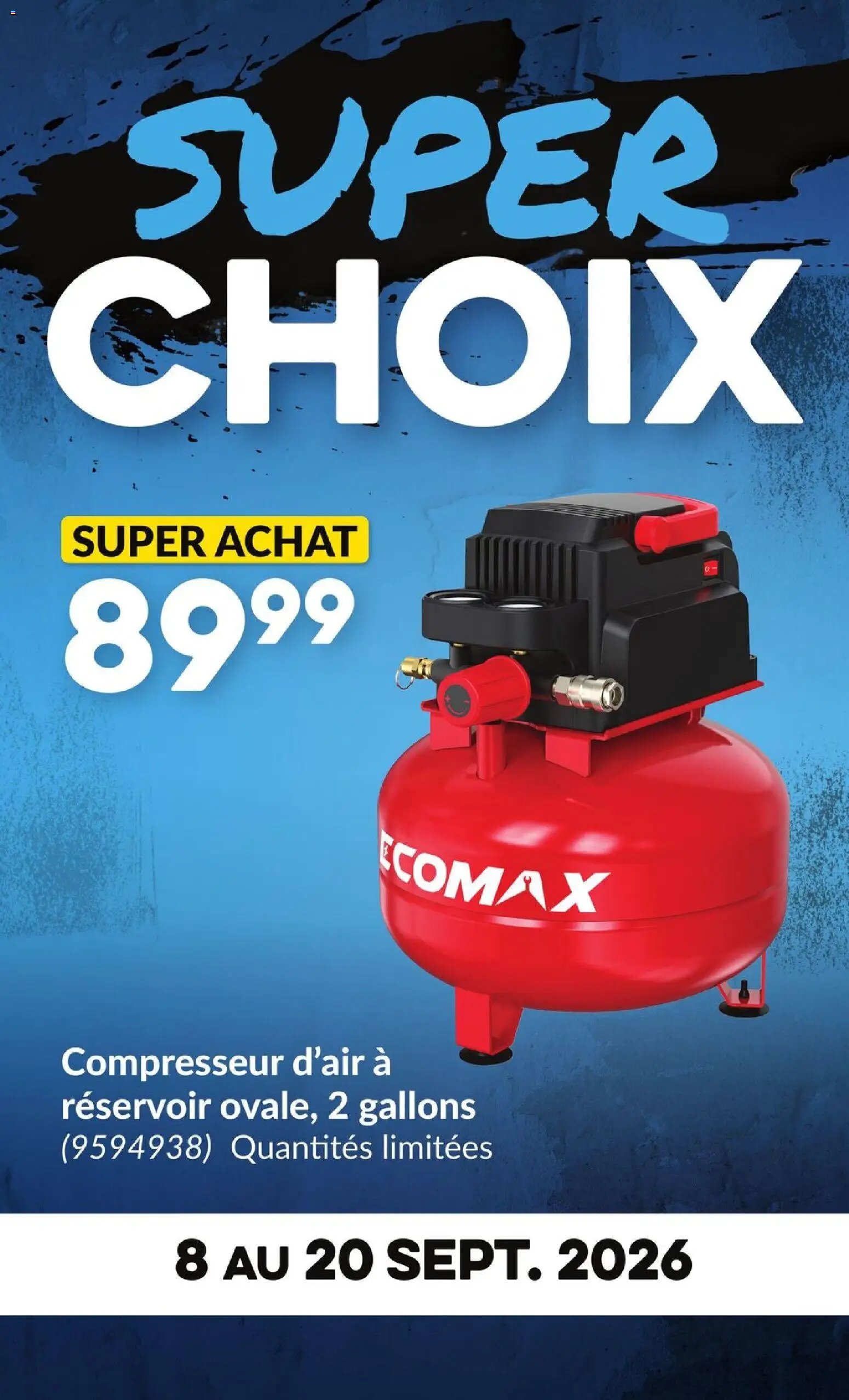 Princess Auto circulaire - 2 Semaines de Soldes !