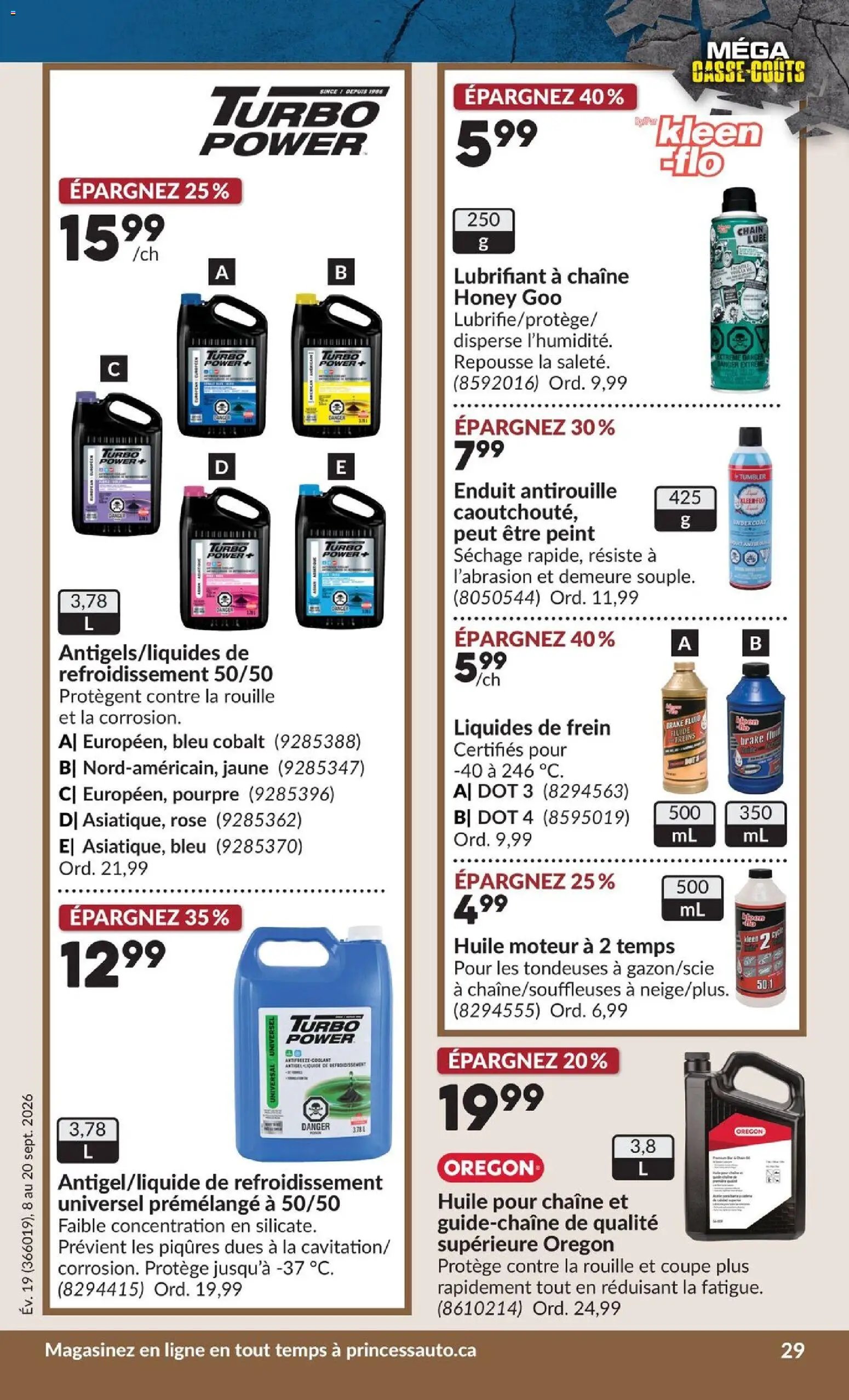 Princess Auto circulaire - 2 Semaines de Soldes !